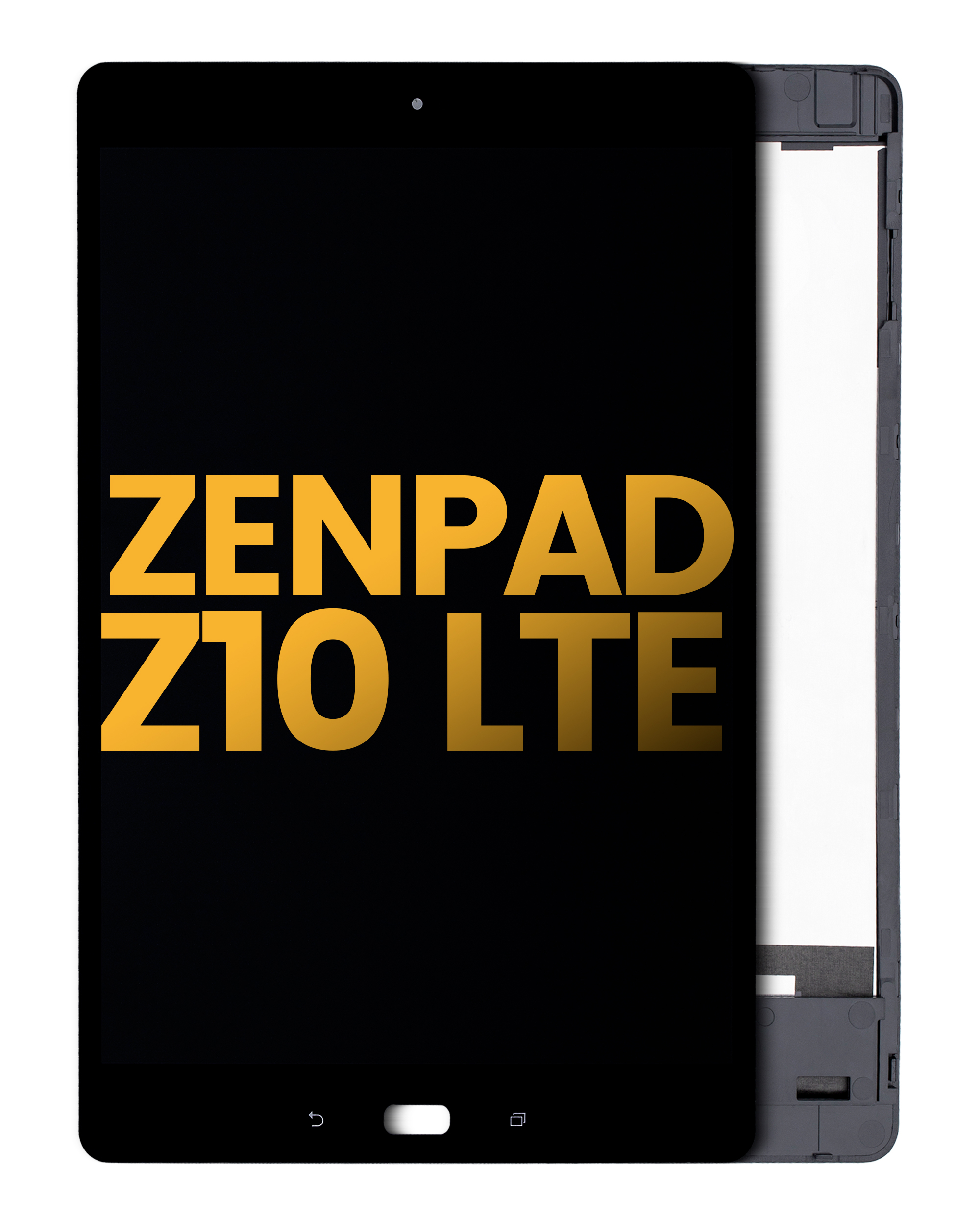 Replacement LCD Assembly With Frame Compatible For Asus ZenPad Z10 (LTE Version: ZT500KL) (P00I) (Refurbished) (Black)