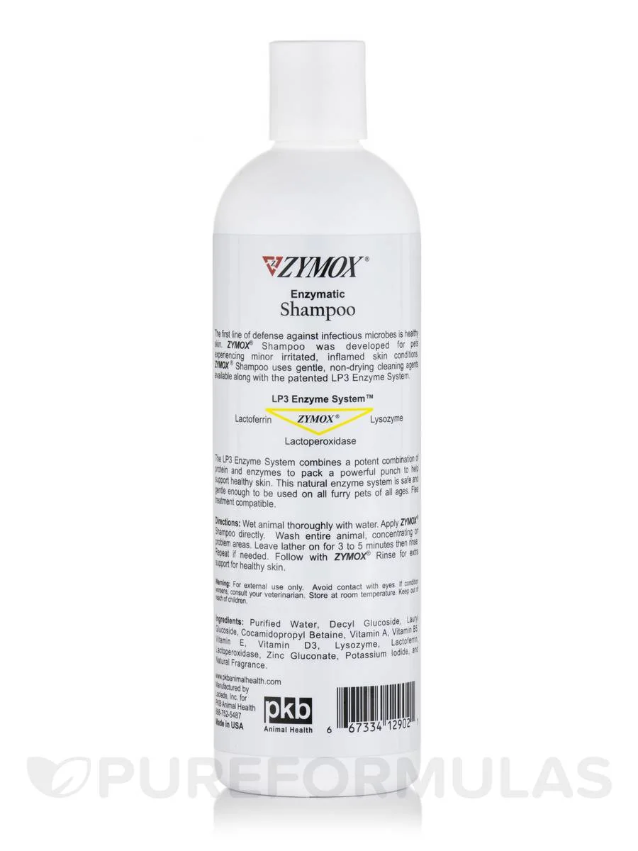 Zymox Enzymatic Shampoo, 12 oz