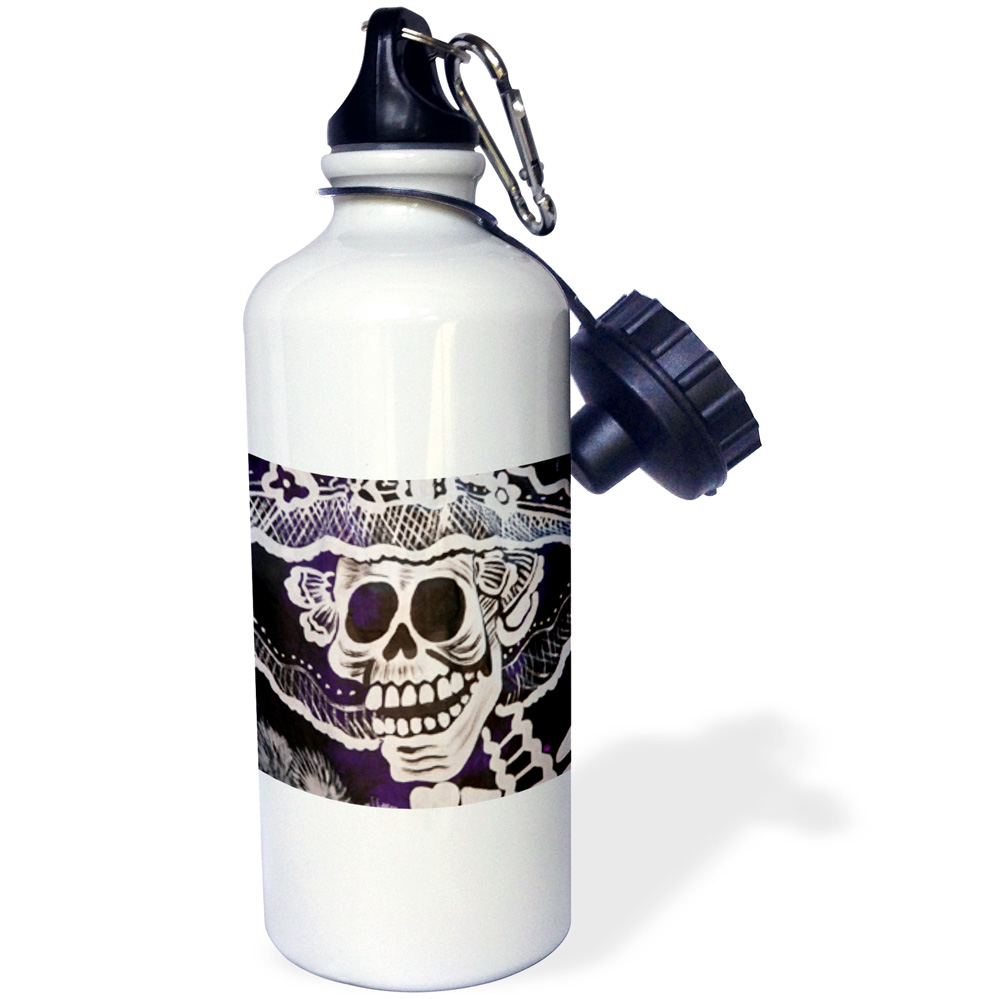 3dRose Mexico, San Miguel de Allende Day of the Dead - SA13 JME0427 - John and Lisa Merrill - Water Bottle, 21-ounce