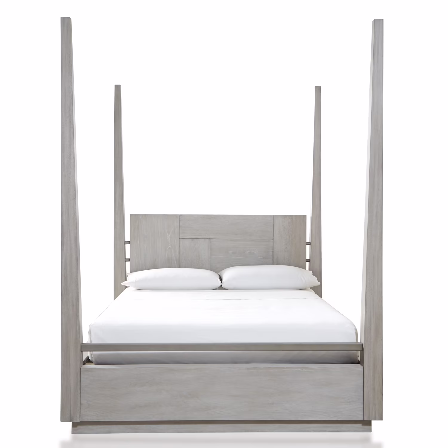 Modus Destination Queen Poster Bed in Cotton Gray