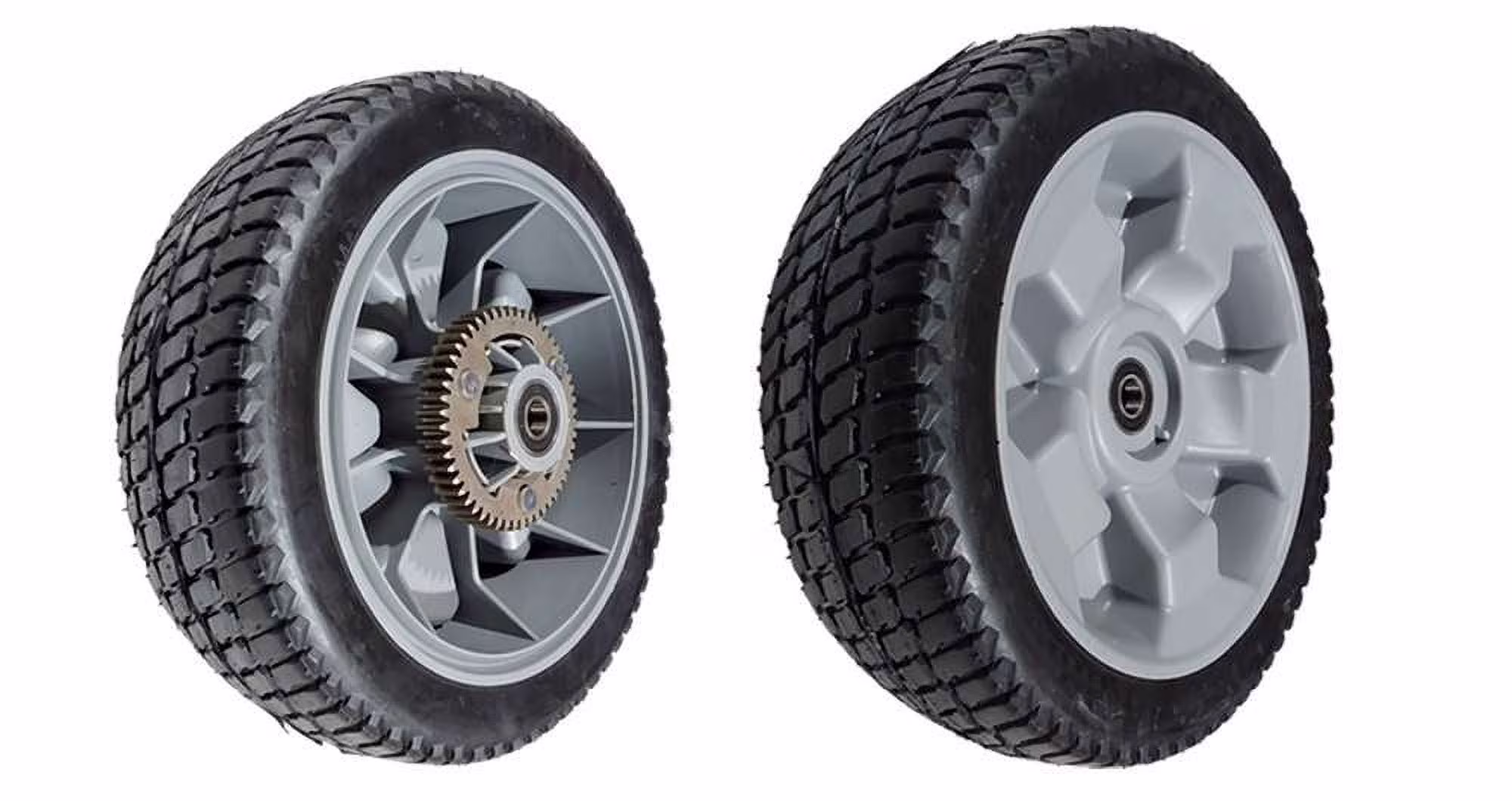 Proven Part 1 Front Wheel 8 in. 125-2510 125-2509 1 Rear Wheel 10 in. Fits Toro Time Master