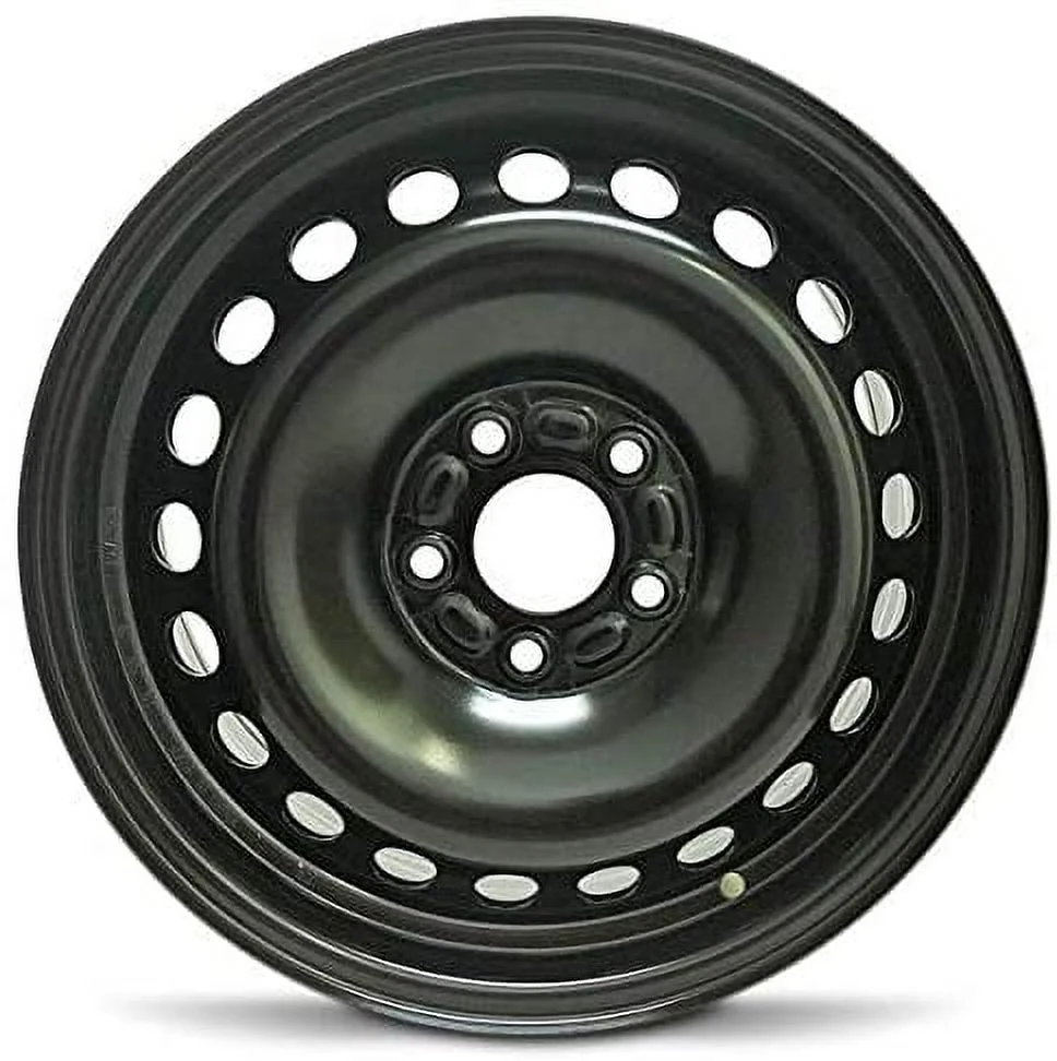 16 Inch Wheel for 2001-2009 Volvo S60 5 Lug Black Steel Rim