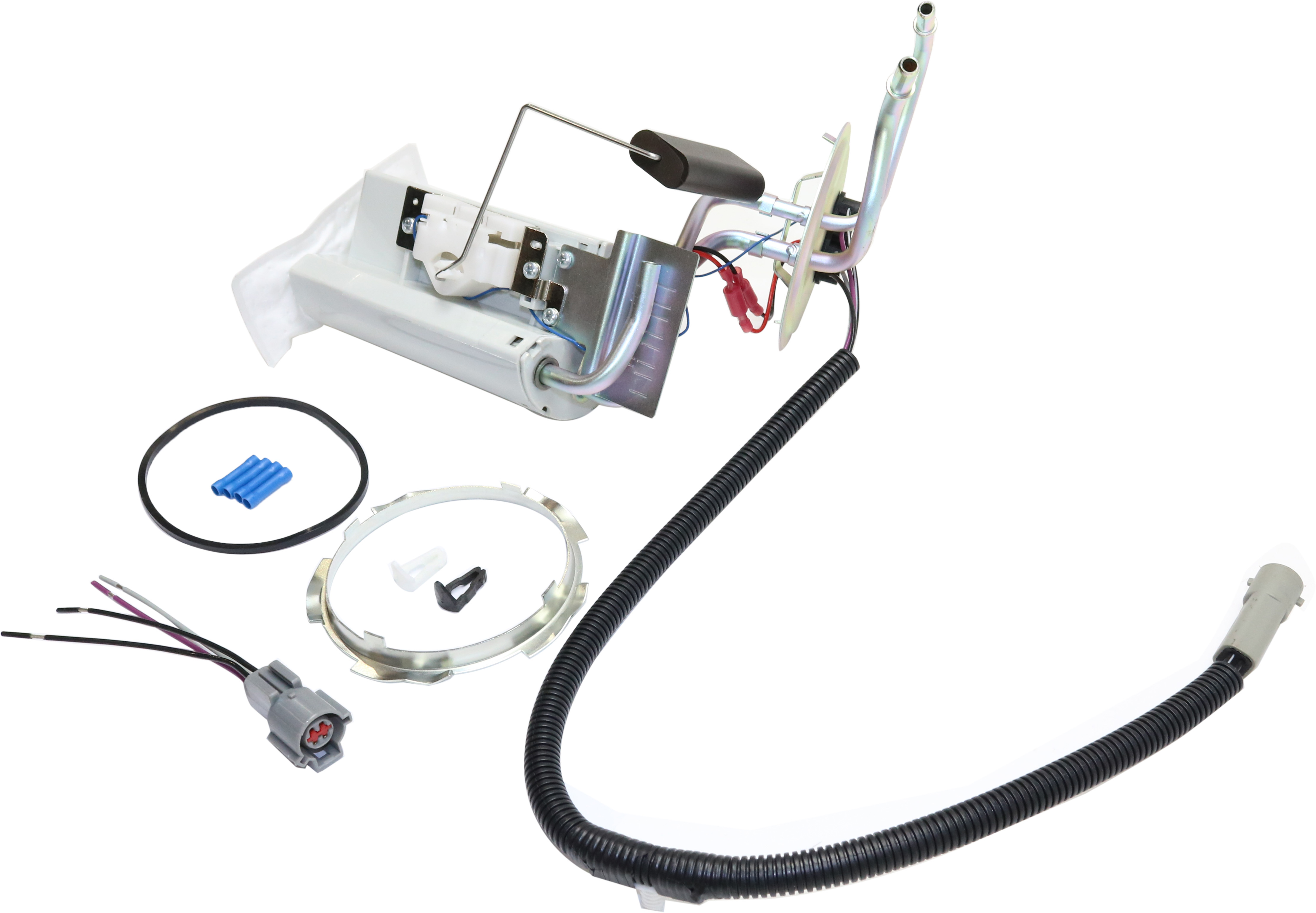 Fuel Pump Compatible With 1992-1996 Ford F-250 F Super Duty 8Cyl 6Cyl 5.0L 7.5L 5.8L 4.9L Midship Tank with Sending Unit
