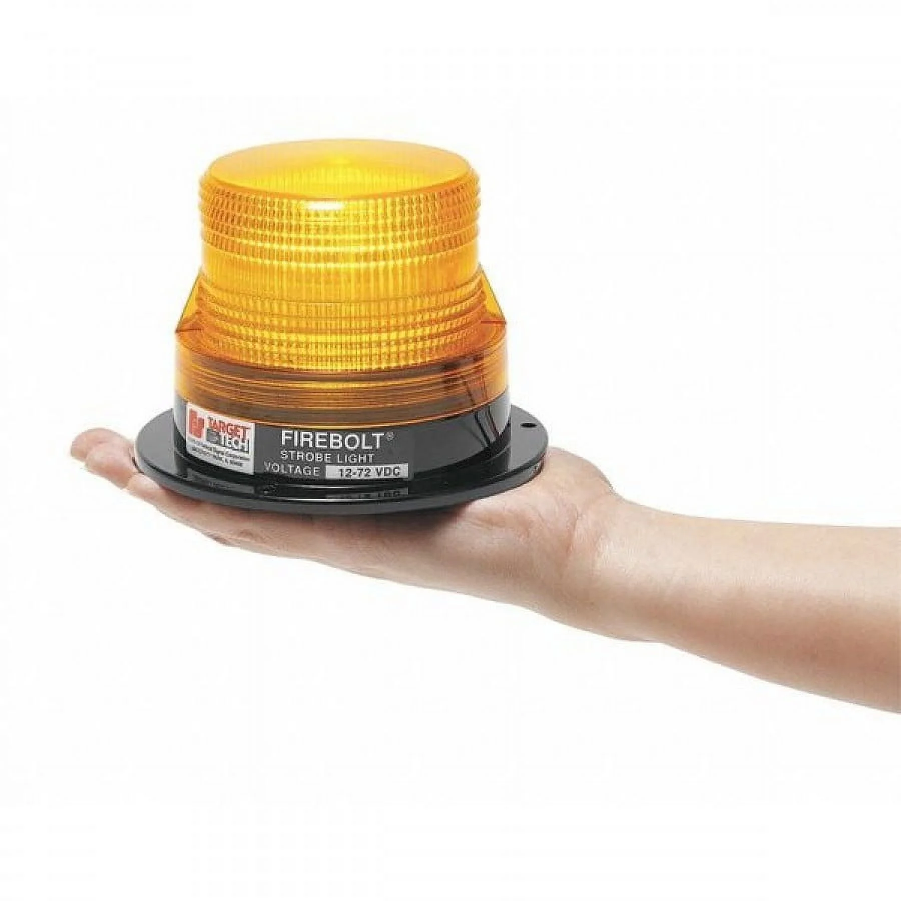 Federal Signal Strobe Light,Perm Mt.,Amber HAWA 220100-02