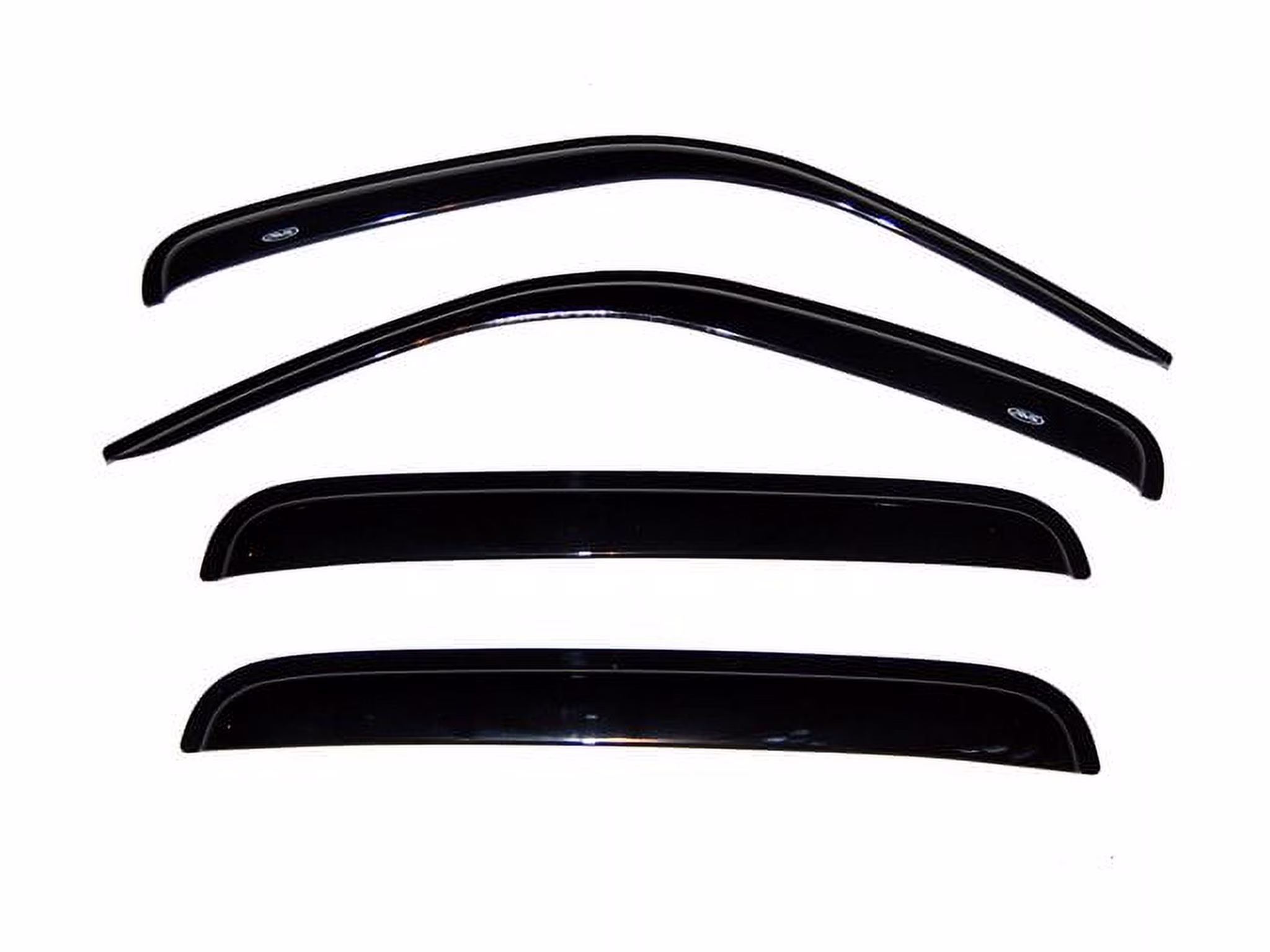 Auto Ventshade (AVS) by RealTruck 94428 Original Ventvisor Side Window Deflector Dark Smoke, 4-Piece Set Compatible With 2002-2007 Jeep LIberty Compatible With 2006 Jeep LIberty