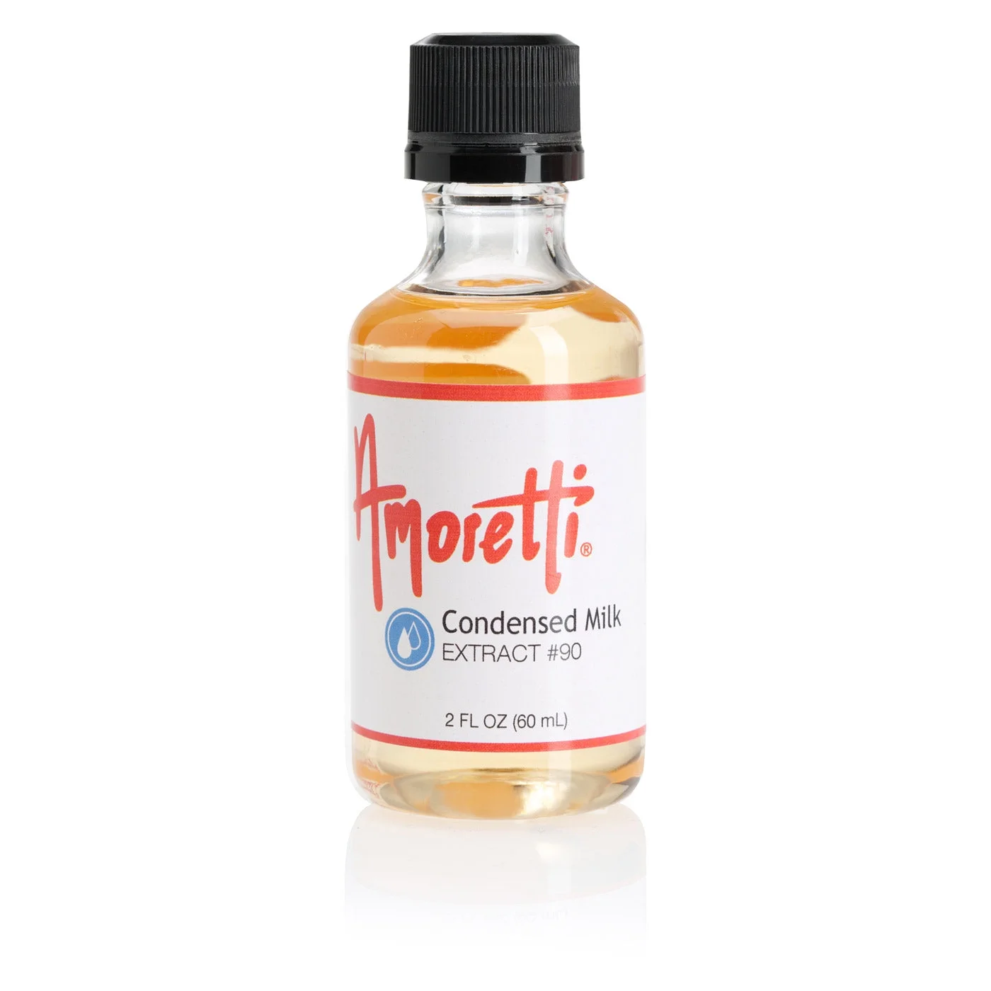 Amoretti - Condensed Milk Extract Water Soluble 4 oz - Highly Concentrated & Perfect For Pastry, Savory, Brewing, and more, Preservative Free, Vegan, Kosher Pareve, Keto Friendly