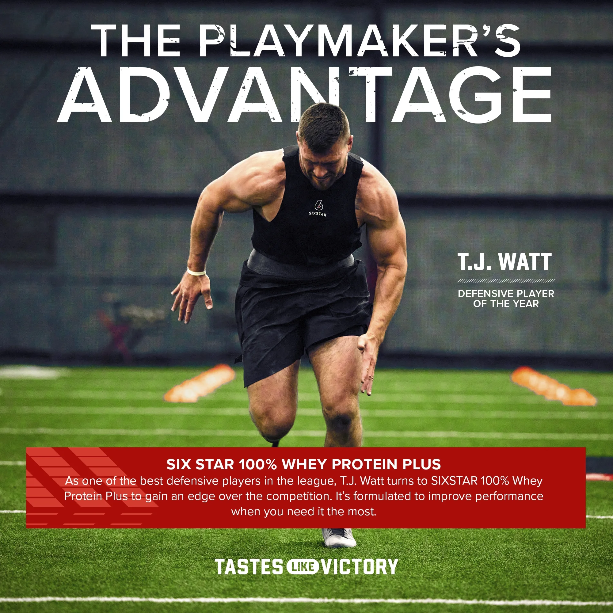 Six Star Pro Nutrition 100% Whey Protein Powder Plus, 30g Protein, Strawberry Smoothie, 1.80 lbs