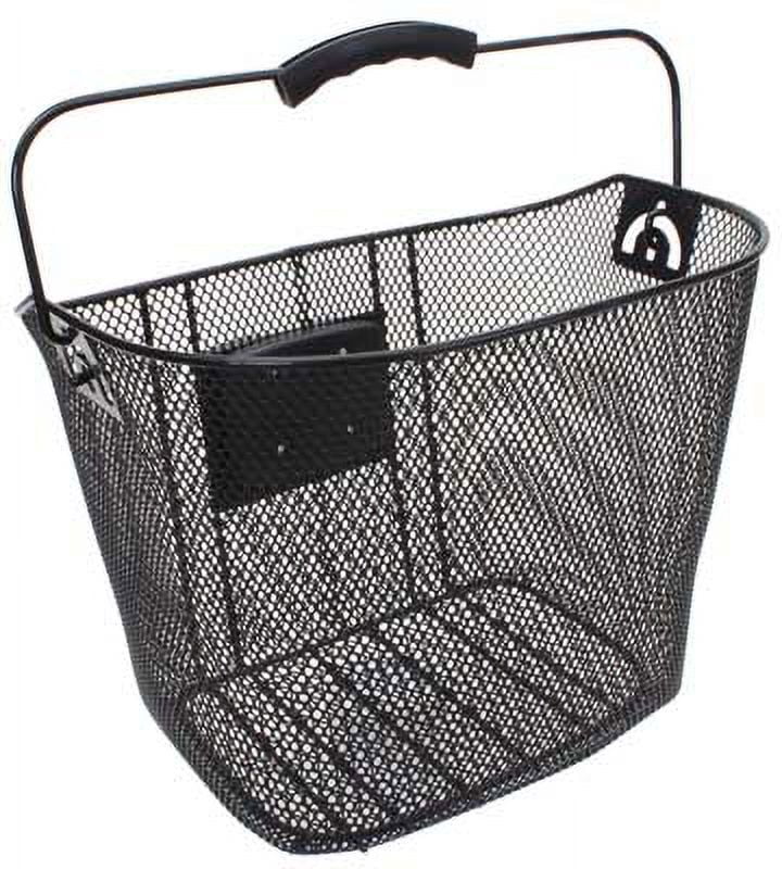 Sunlite QR Basket Black Steel 13.5x10.5x10.5`