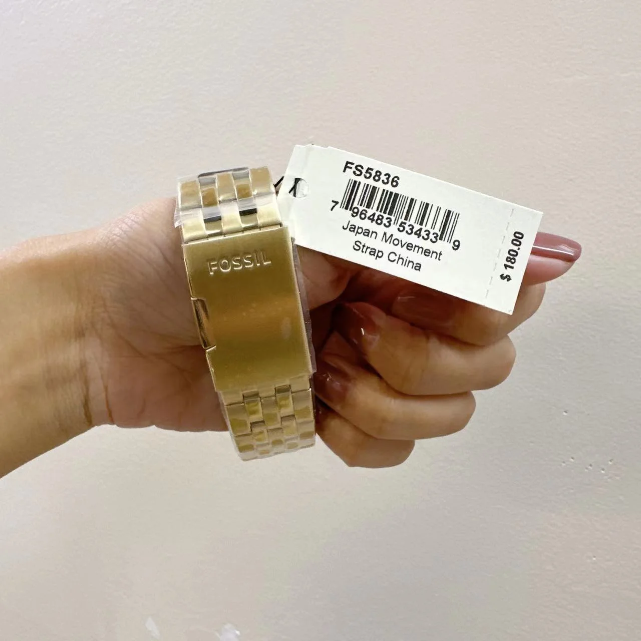 Fossil FB-01 Chronograph Quartz Black Dial Men's Watch FS5836