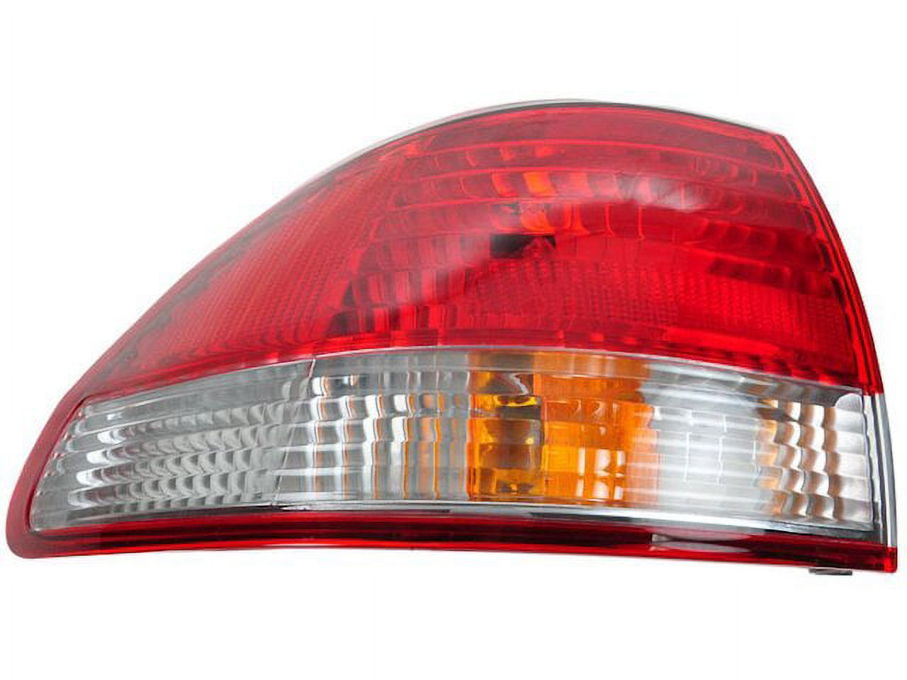 Left Outer Tail Light Assembly - Compatible with 2001 - 2002 Honda Accord Sedan 4-Door