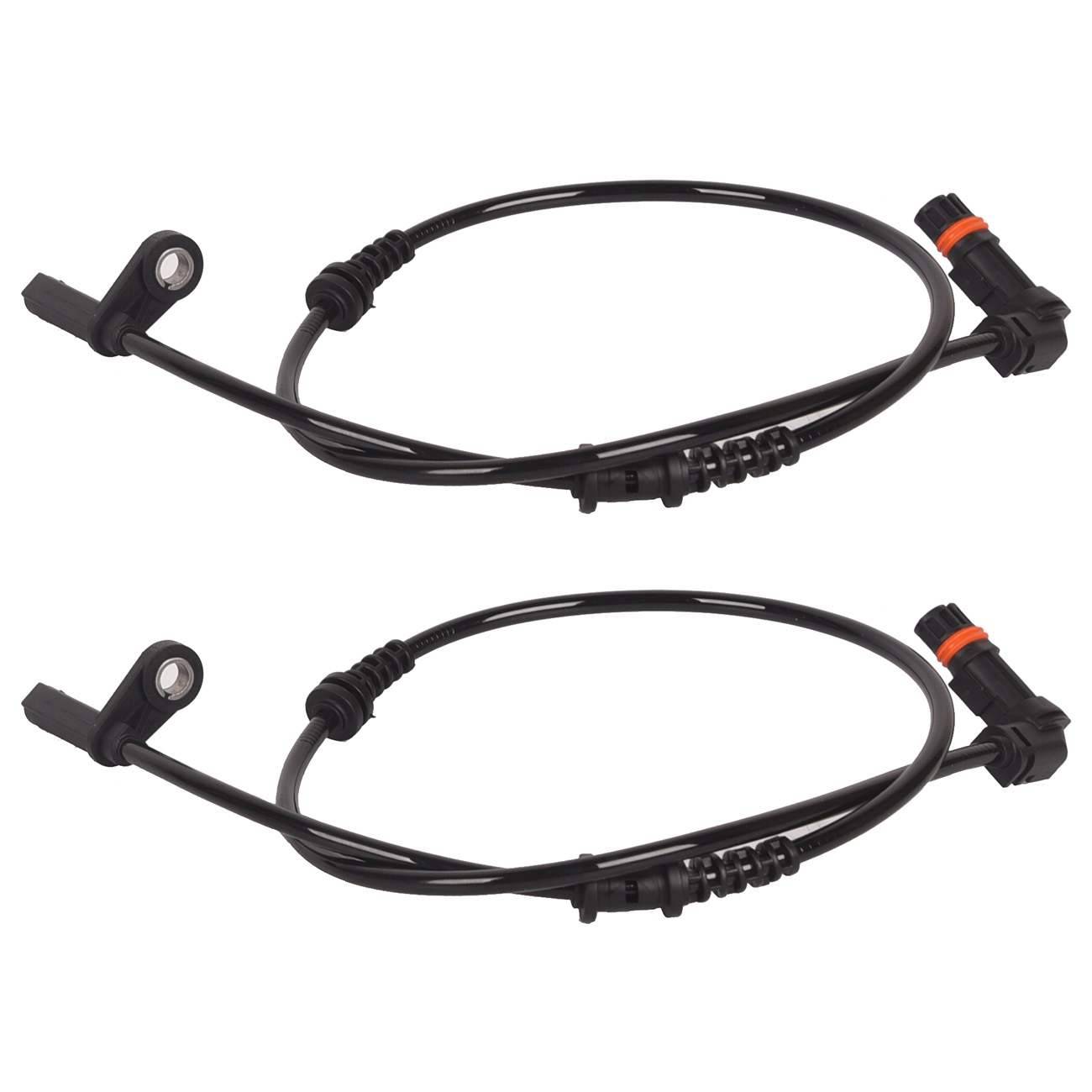 2Pcs New Front ABS Wheel Speed Sensor For 2008-2015 Mercedes Benz C250 C350