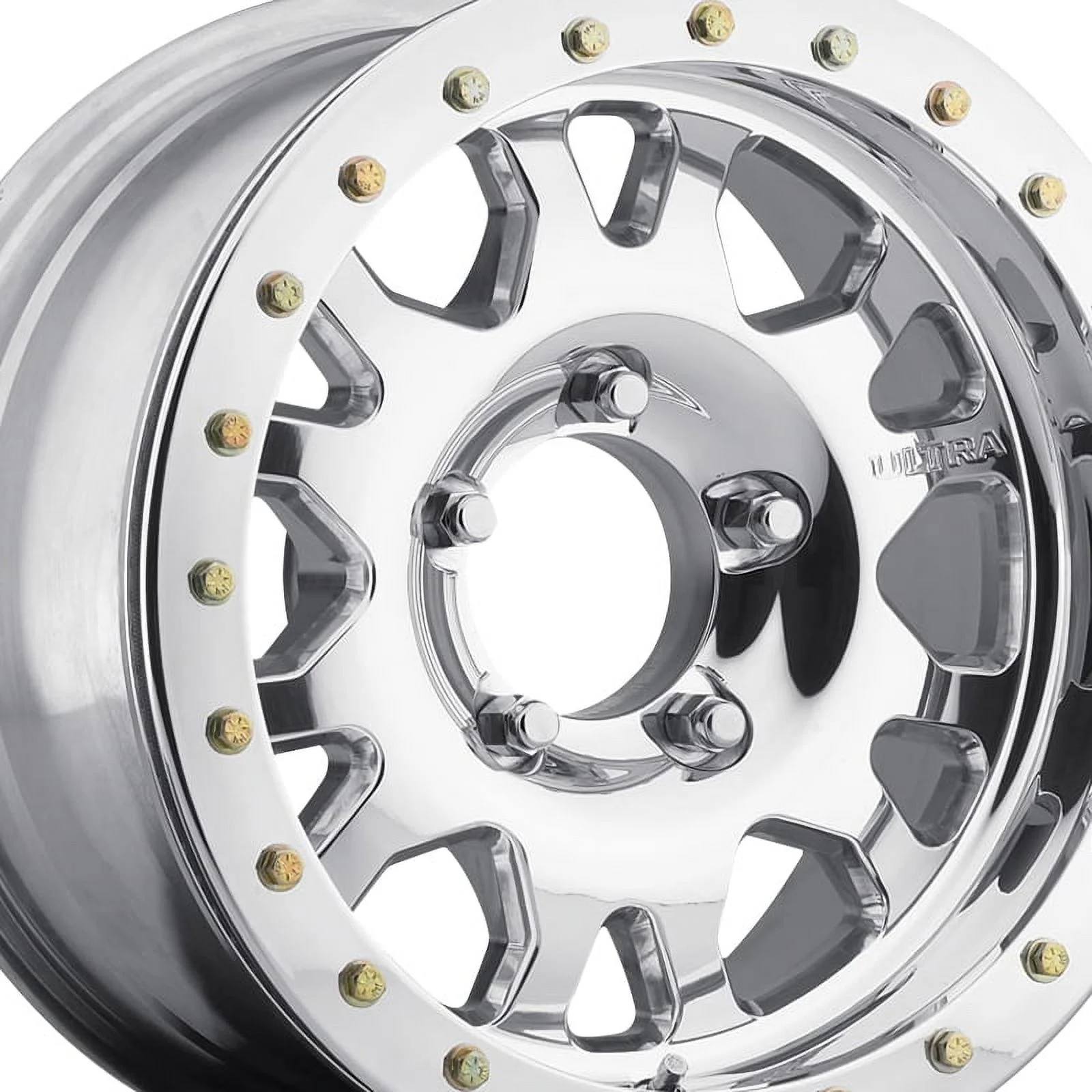 17x9 Ultra 103M X103 Xtreme Mch Pol Beadlock True Beadlock Wheel 6x5.5 (-13.7mm)