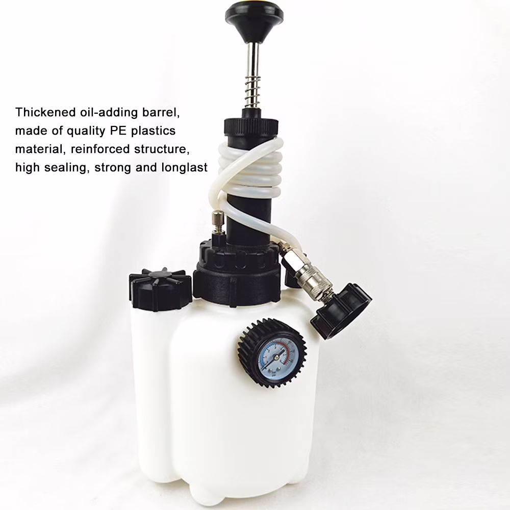 Nebublu Car Brake Oil Replacement Tool, Double,scale Dial Vacuum Pressure Pump, Automatic Fluid Transmission, Automobile Fault Detector