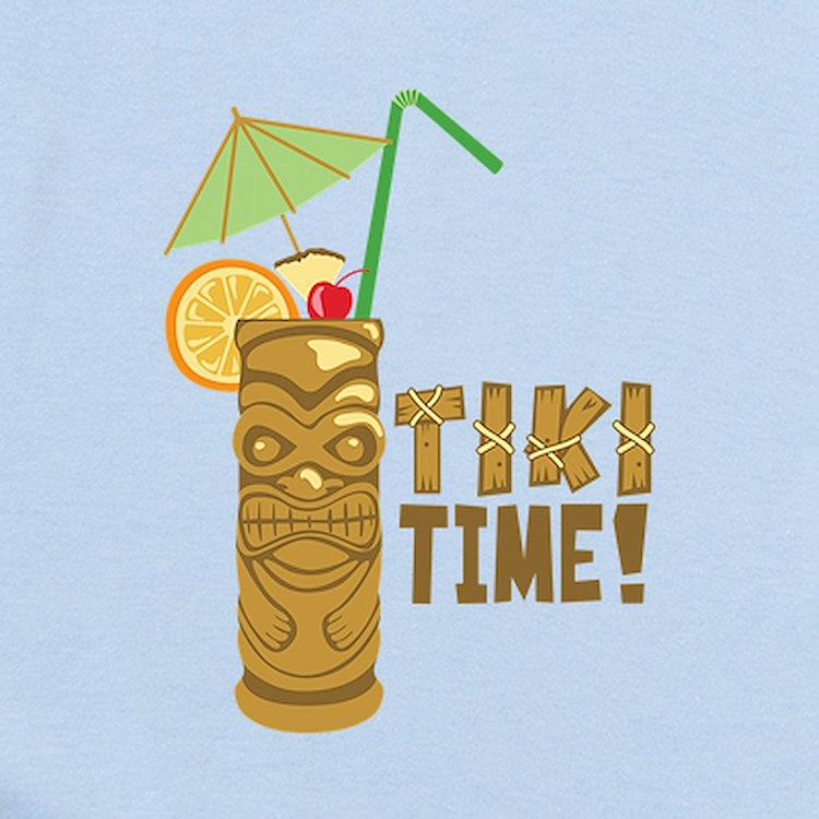 CafePress - Tiki Time! Body Suit - Baby Light Bodysuit, Size Newborn - 24 Months
