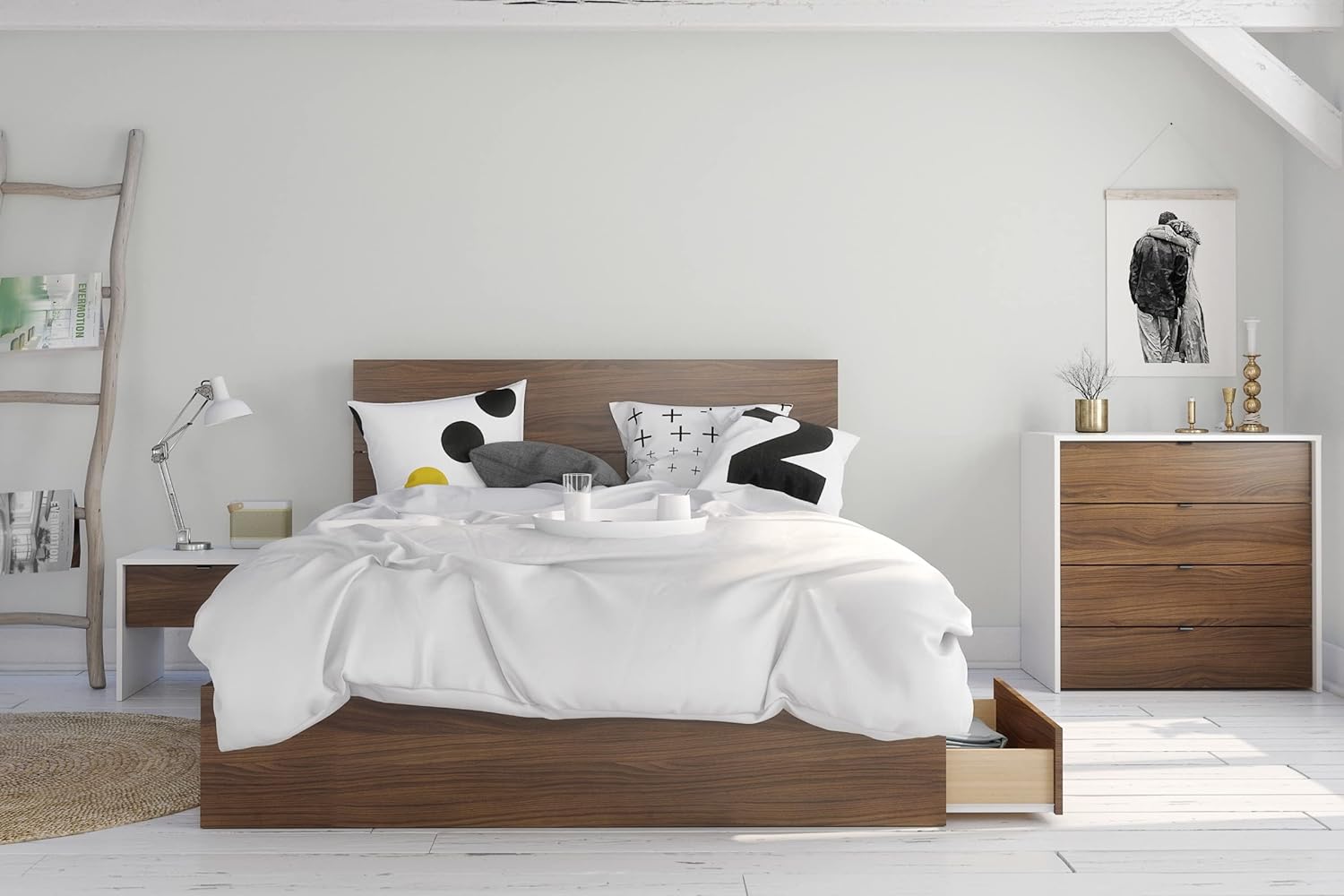 365931 Panel Headboard