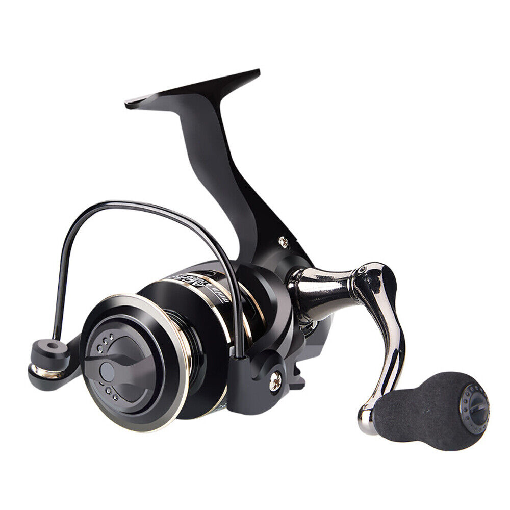 12BB Metal Spinning Fishing Reel 5.2:1 Saltwater Freshwater Right Left Hand Reel