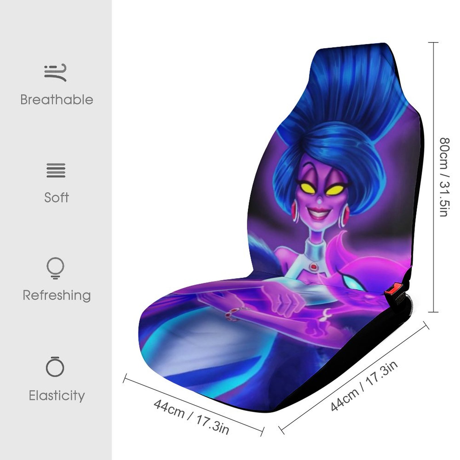 Luigi's Mansion 3 Game Car Seat Covers Vehicle Front Seat Protector Mat Cover Accessories