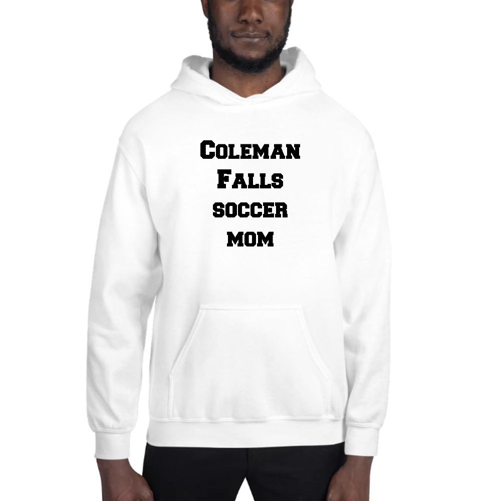 Undefined Gifts L Coleman Falls Soccer Mom Hoodie Pullover Sweatshirt