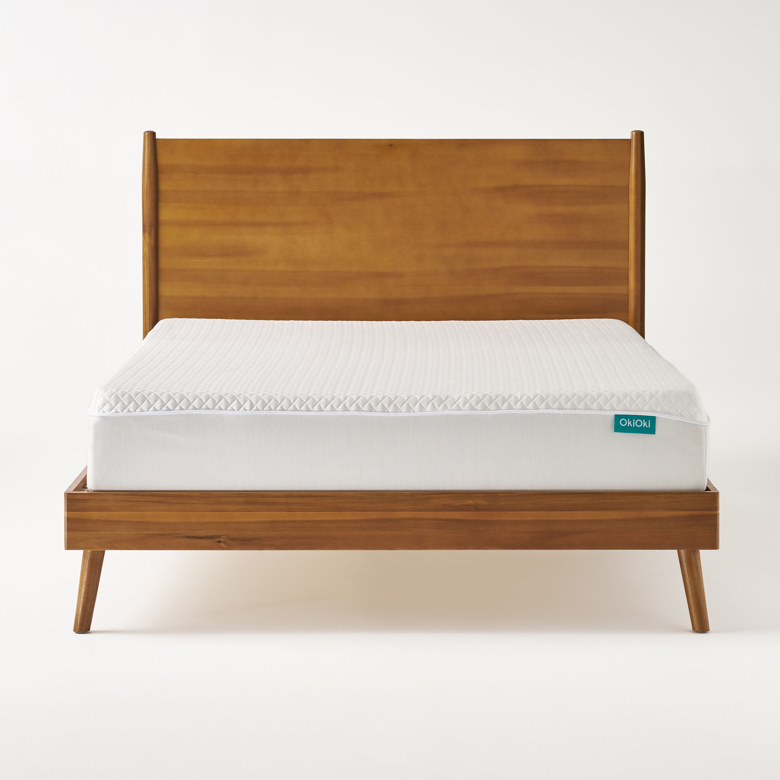 GDF Studio OkiOki Mid Century Bedroom Collection, Natural 5 Drawer King