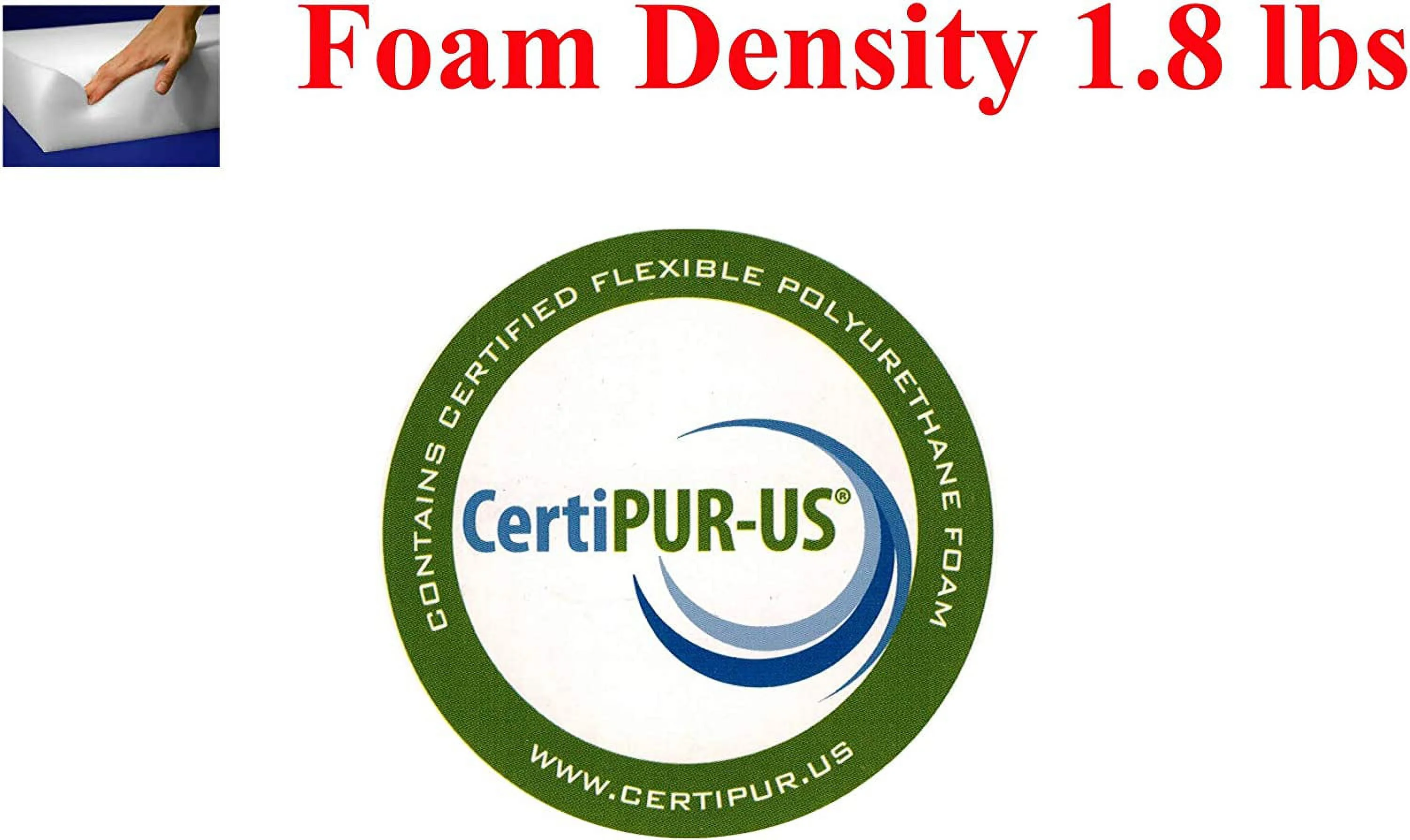 RUNFAYBIU D&D Futon  Navy Sleeper Chair Folding Foam Bed 6 X 32 X 70  Studio Guest Foldable Chair Beds  Foam Sofa  Couch  High Density Foam 1.8 Pounds.