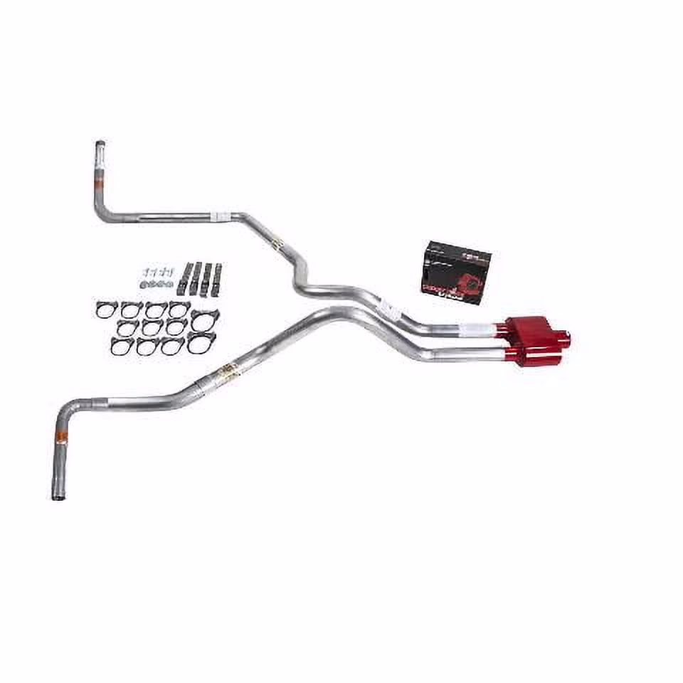 Titan 04-05 dual exhaust 2.5 MA pipe Cherry Bomb Extreme  Side Exit