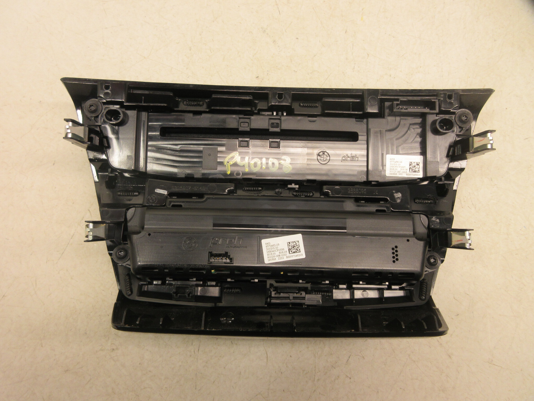 Pre-Owned 16 17 18 BMW X1 Auto Dual AC Heater Climate Temperature Radio Control Panel OEM (Good)