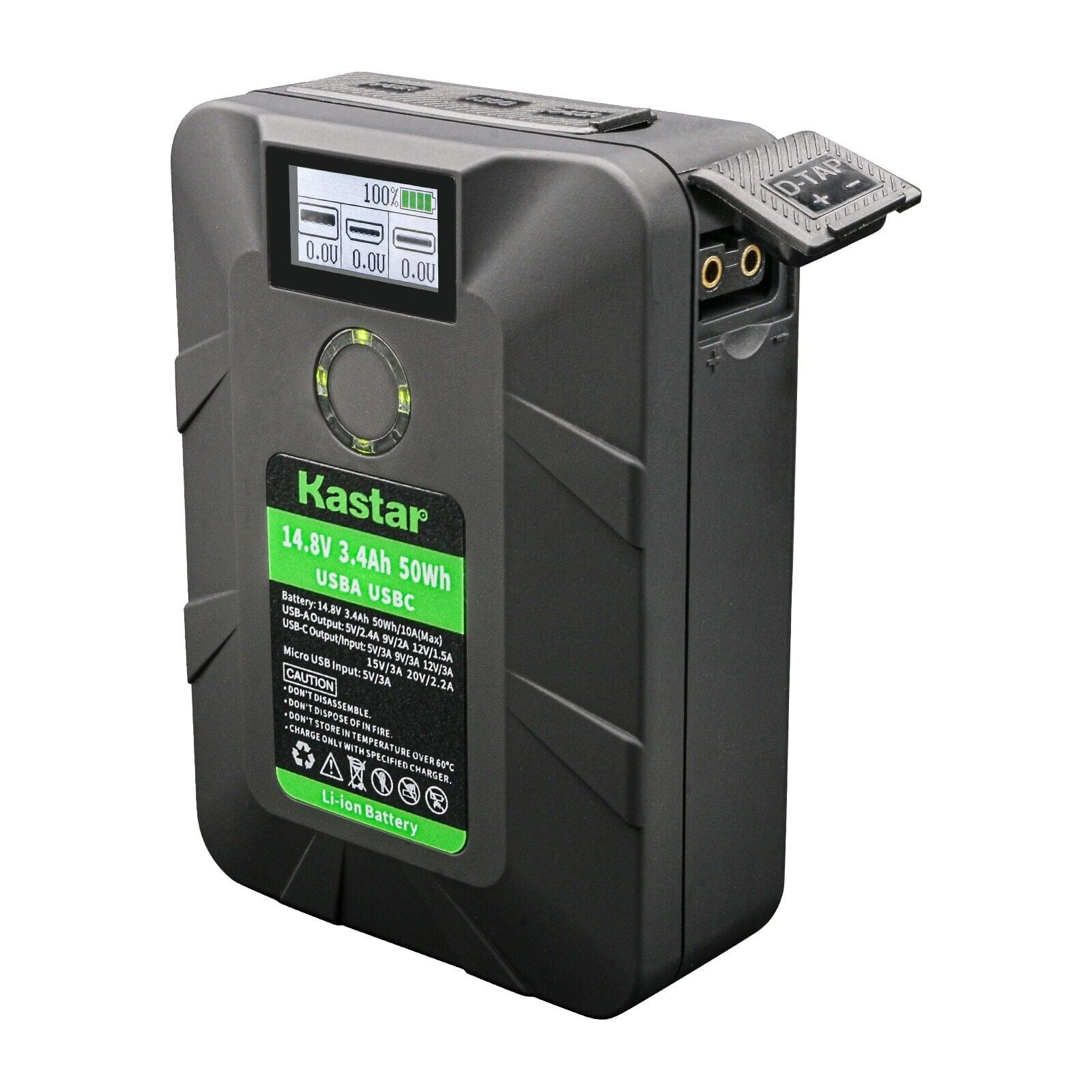 Kastar 2-Pack Battery and Dual D-Tap Charger Compatible with Sony DNV-7 DNV-7P DNW-7 DNW-7P DNW-9WS DNW-9WSP DNW-90 DNW-90P DNW-90WS DNW-90WSP DNW-A220 DNW-A225 DNW-A25 DNW-A25P DNW-A25WS Camera