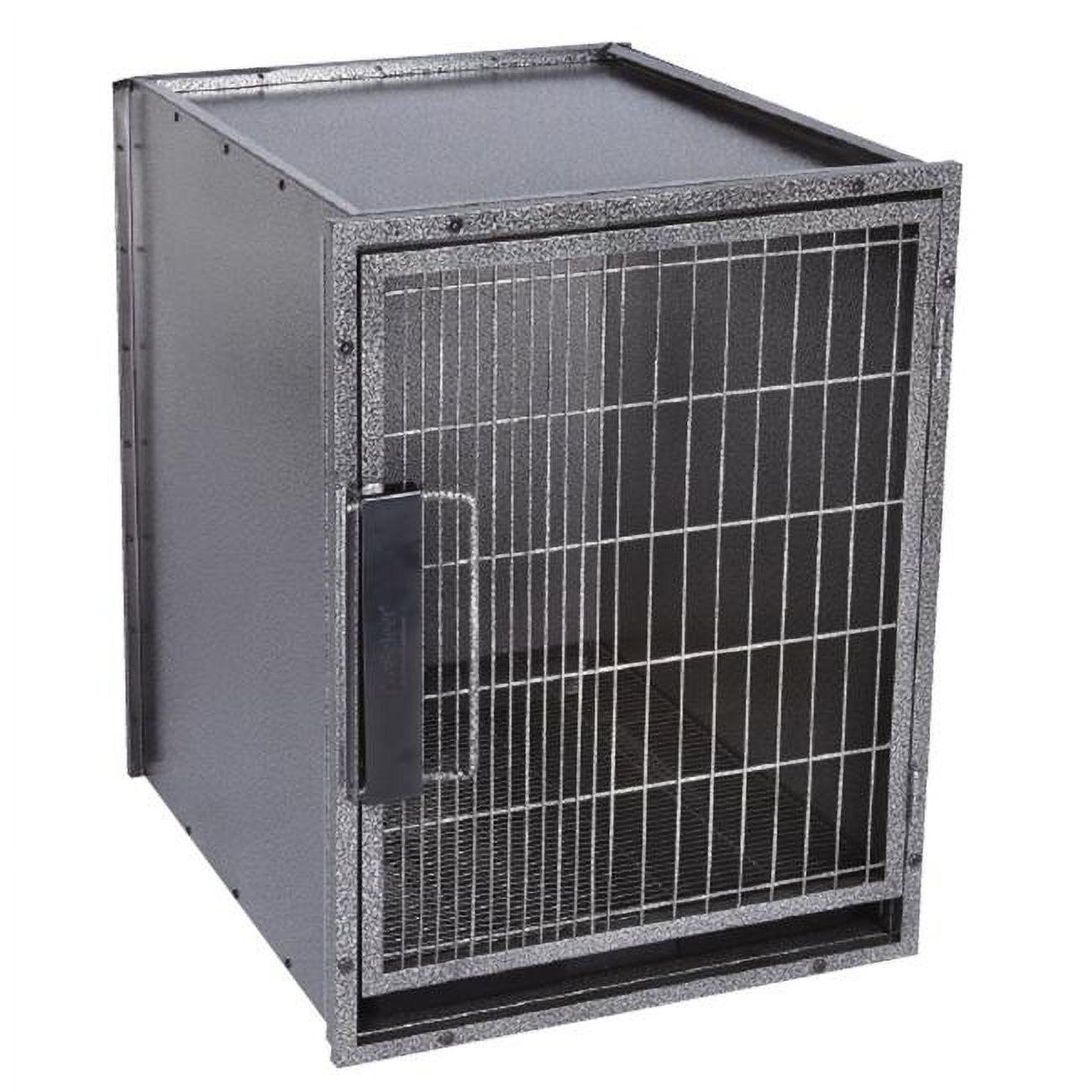 Pet Pals ZW5202 30 17 ProSelect Modular Kennel Cage Med Graphite