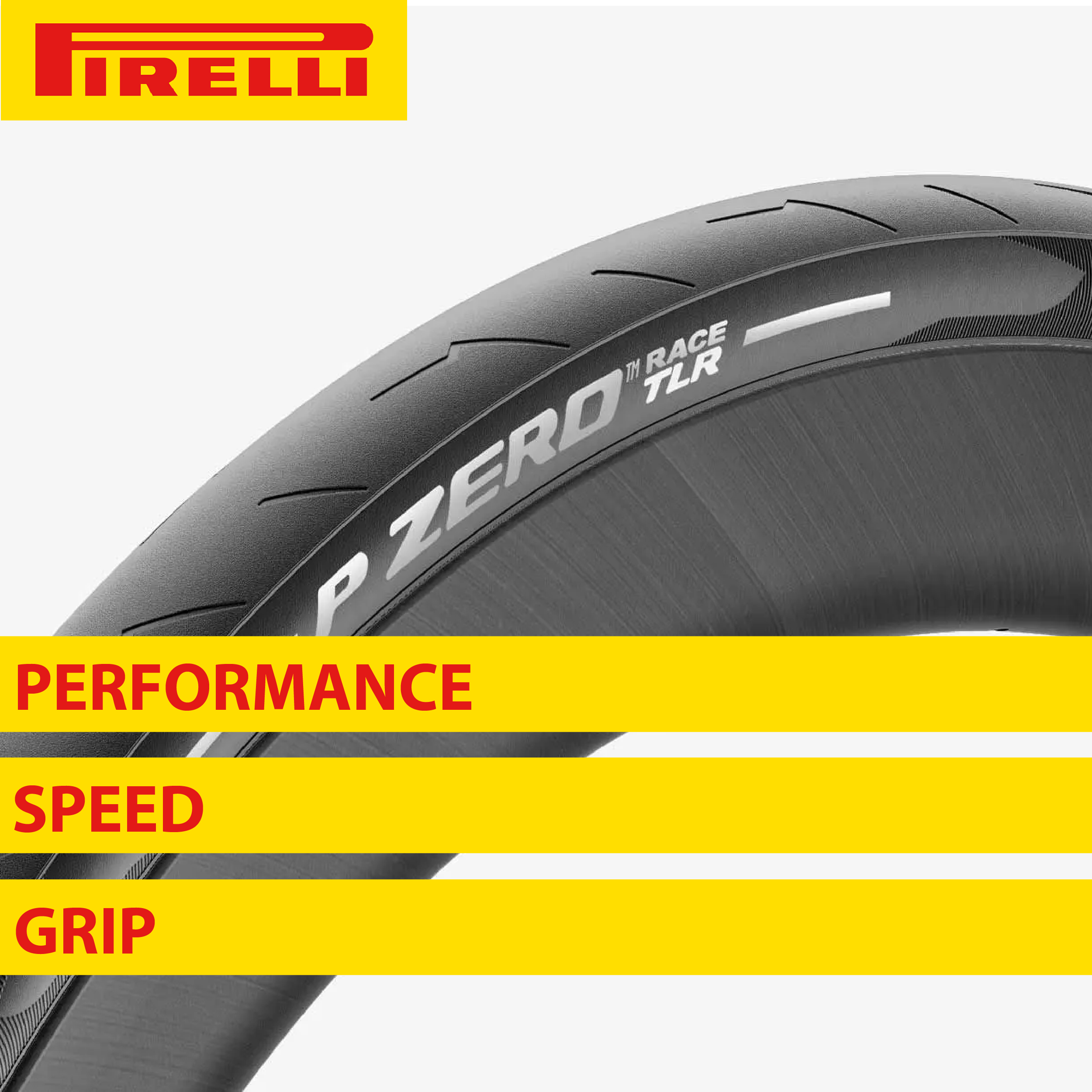 Pirelli P ZERO Race TLR 26-622 Road Bicycle Tire (700x26c) + SmarTUBE EVO 25/28-622 Presta 60mm - 2 Pack