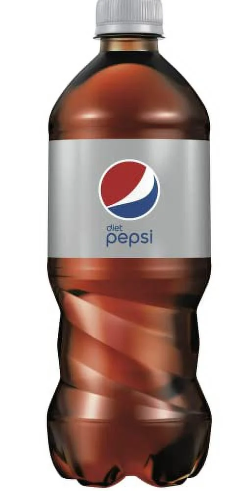Diet Pepsi Soda 20Oz Bottles (Pack Of 16)