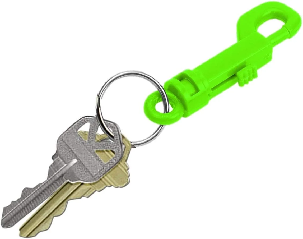 Lucky Line 41540 Green Plastic Key Chain (25-Pack)