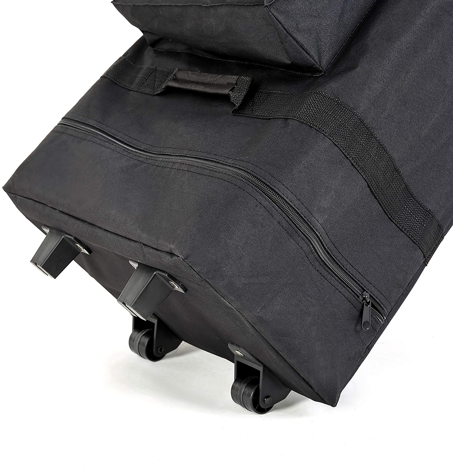 ARROWHEAD OUTDOOR 10’x20’ Pop-Up Canopy & Instant Shelter, Wheeled Carry Bag, Guide Ropes & Stakes Included, USA-Based (White)