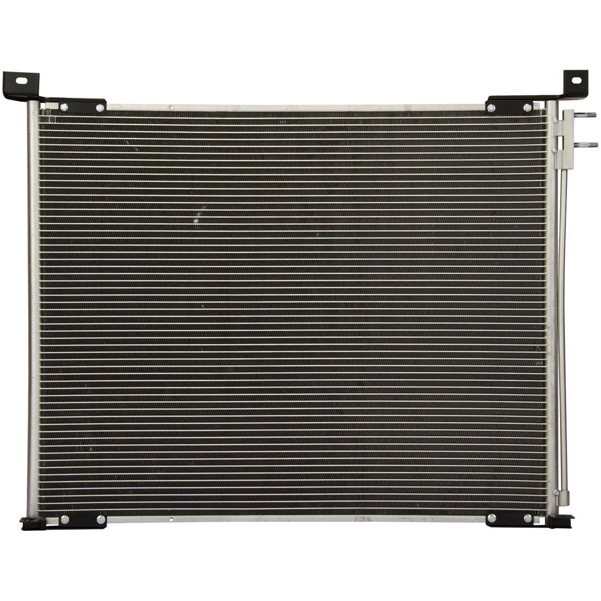 Geelife All Aluminum Condenser 1 Row For E350 Club Wagon E350 E450 Super Duty 6.0L