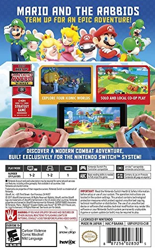 Mario + Rabbids Kingdom Battle - Nintendo Switch Standard Edition
