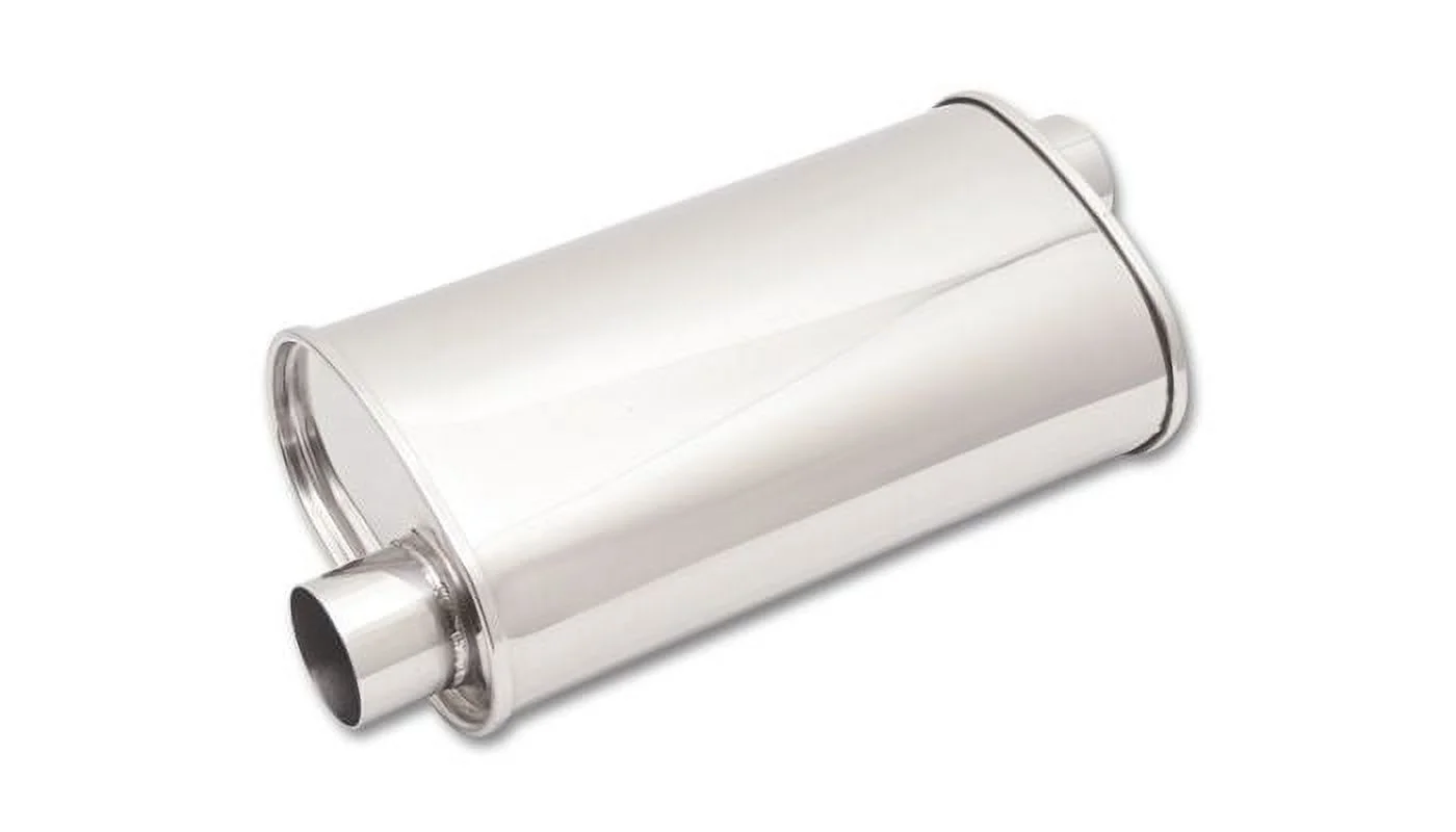 Vibrant 1129 2.5 in. Inlet & Outlet 5 x 9 x 15 in. StreetPower Oval Muffler