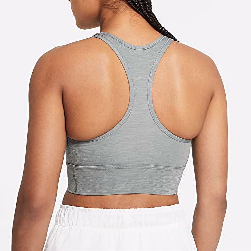 Nike Dri-FIT Swoosh Medium-Support Padded Longline Sports Bra L CZ4496-084