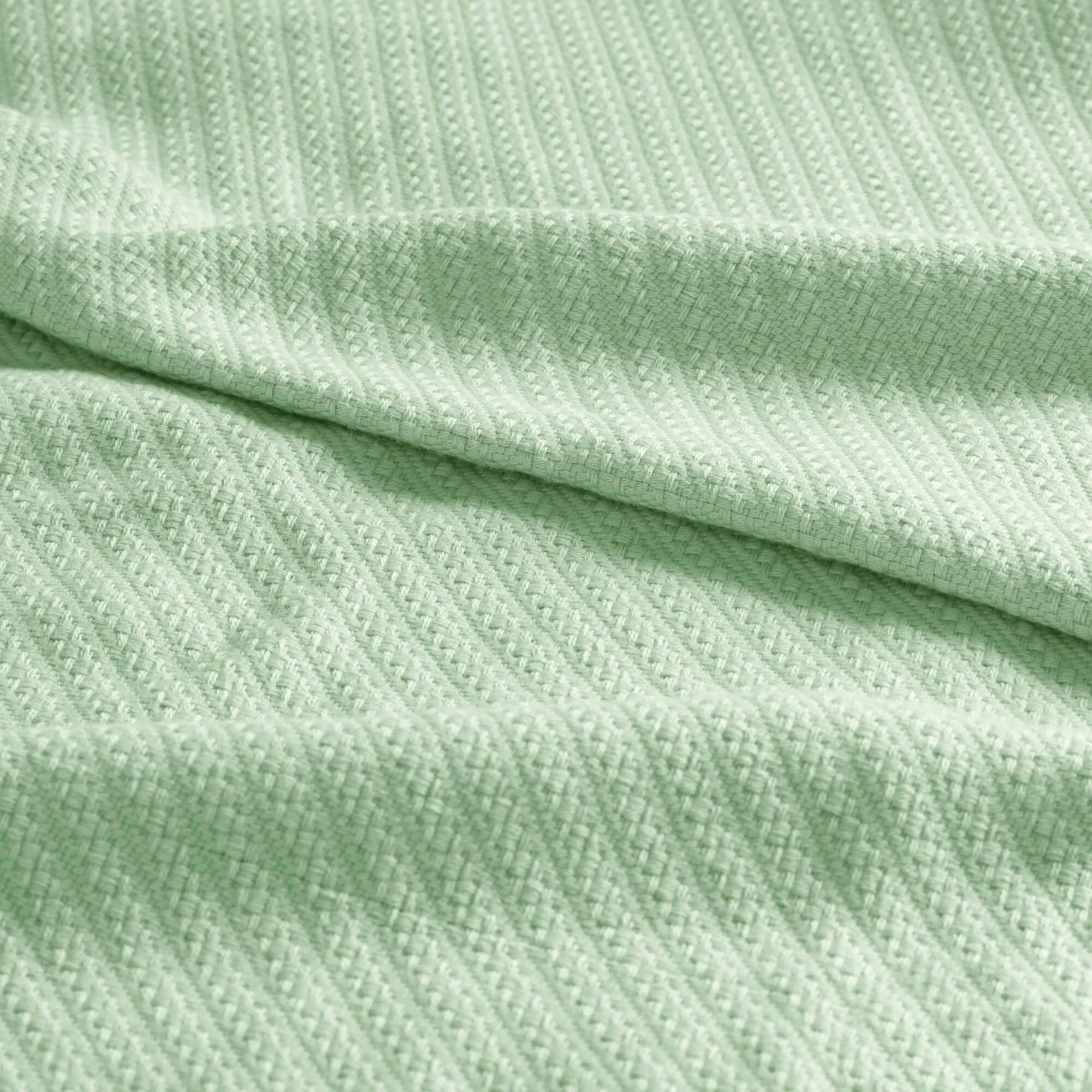 Madison Park Liquid Cotton Blanket, King, Seafoam
