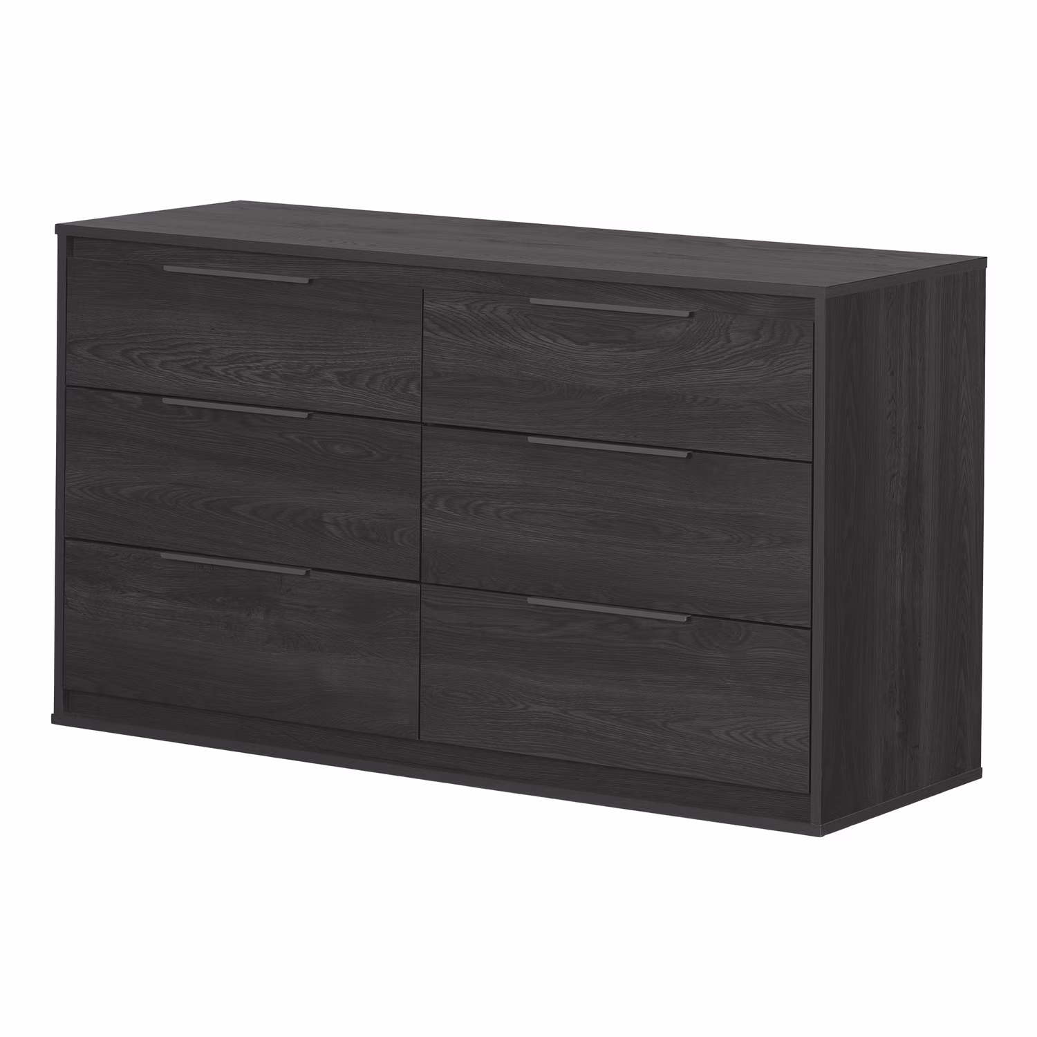 Maykoosh Classic Charm 6-Drawer Double Dresser Gray Oak
