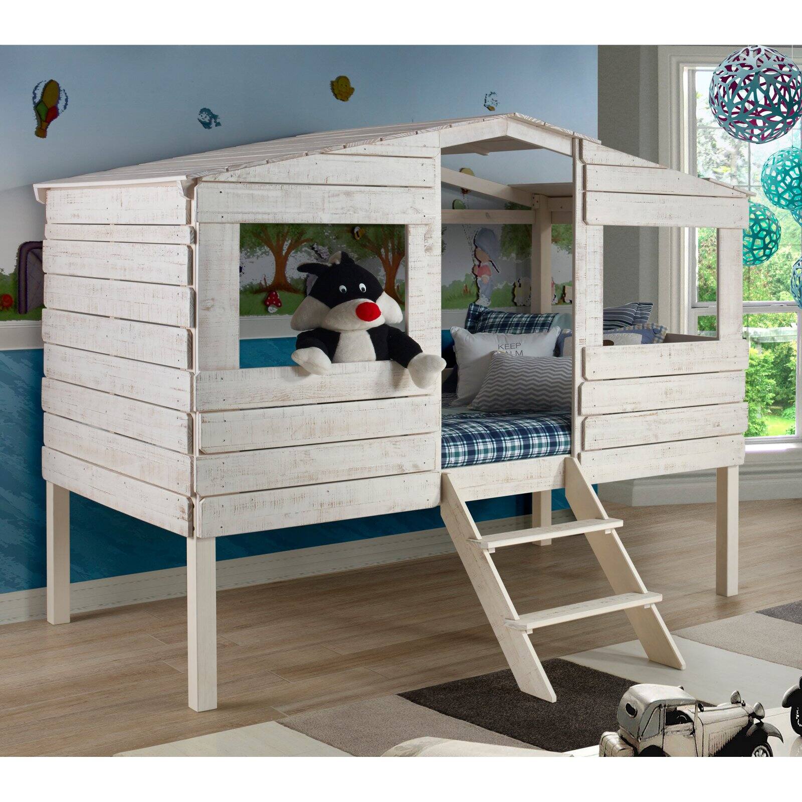 Donco Twin Treehouse Loft Bed