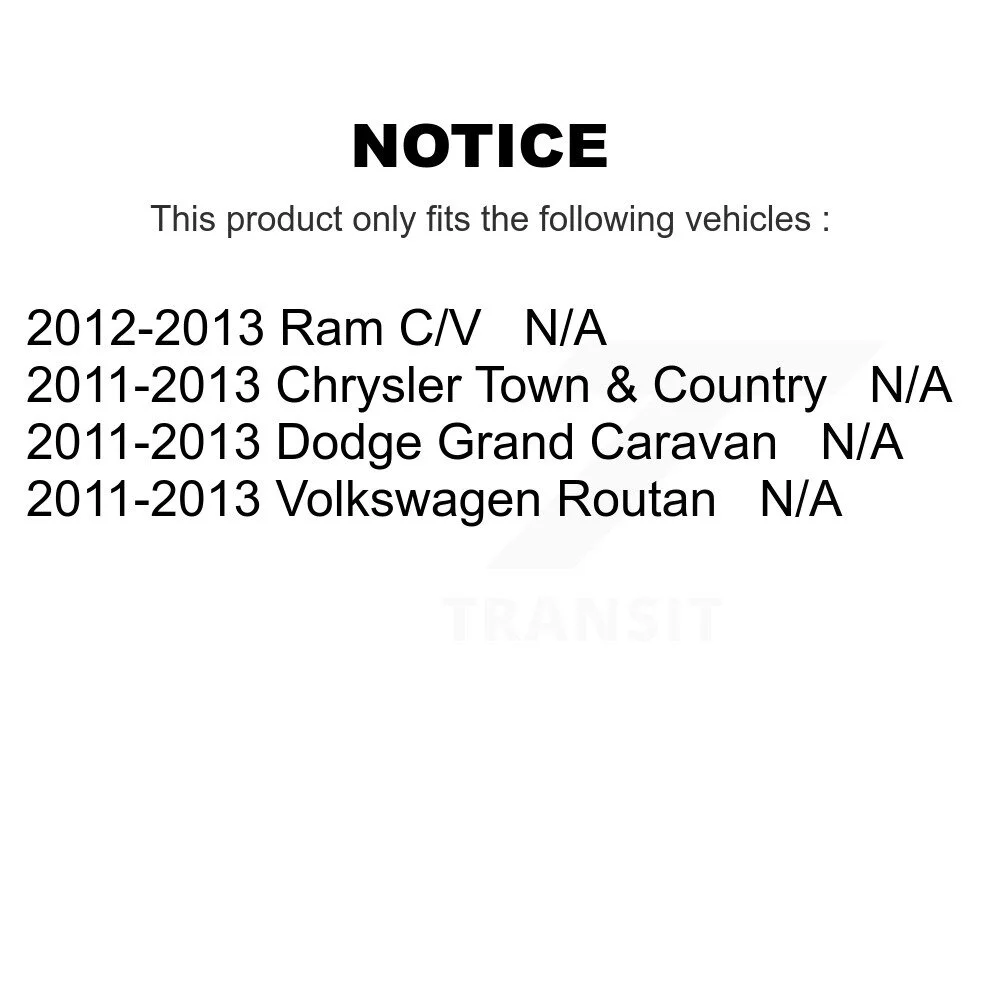 PUR 2x Air + 2x Cabin + 2x Engine Cartridge Oil Filter (6 Total) Kit for Car Dodge Grand Caravan Chrysler Town & Country Volkswagen Routan Ram C/V KFM-101275
