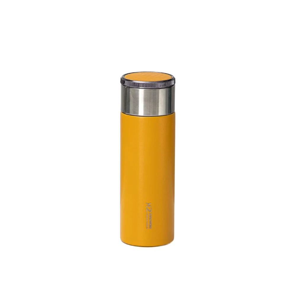 500ml Infuser with Filter Separates Vacuum Flasks Thermal Mug Water Bottle Insulation Cup YELLOW