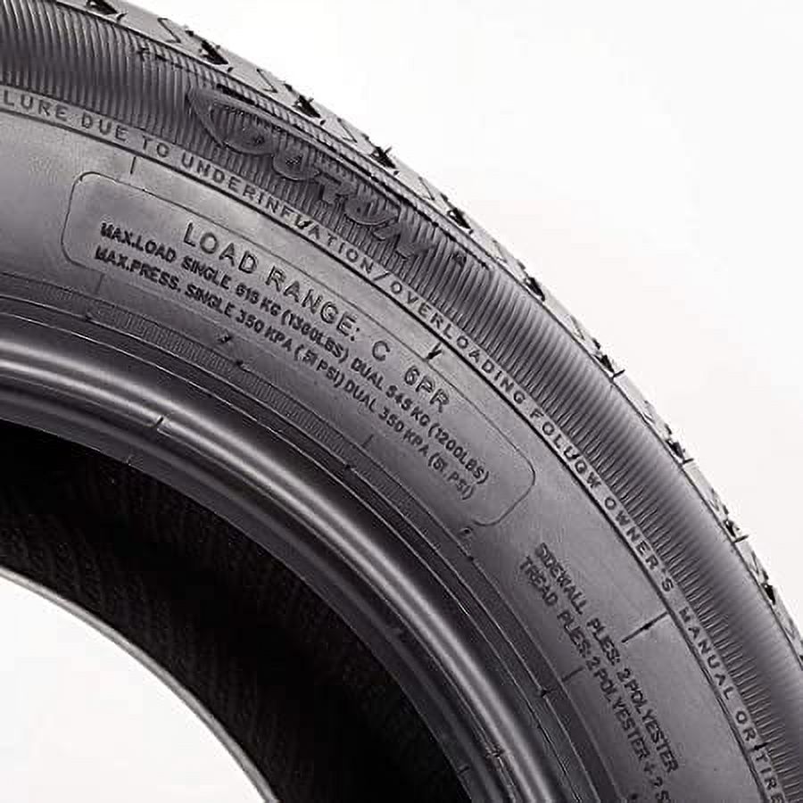 Set of 4 175/80R13 Albott Trailer Tire ST 175 80R13 6PR Radial Trailer Tires 175 80 13 Tire Load Range C 91N