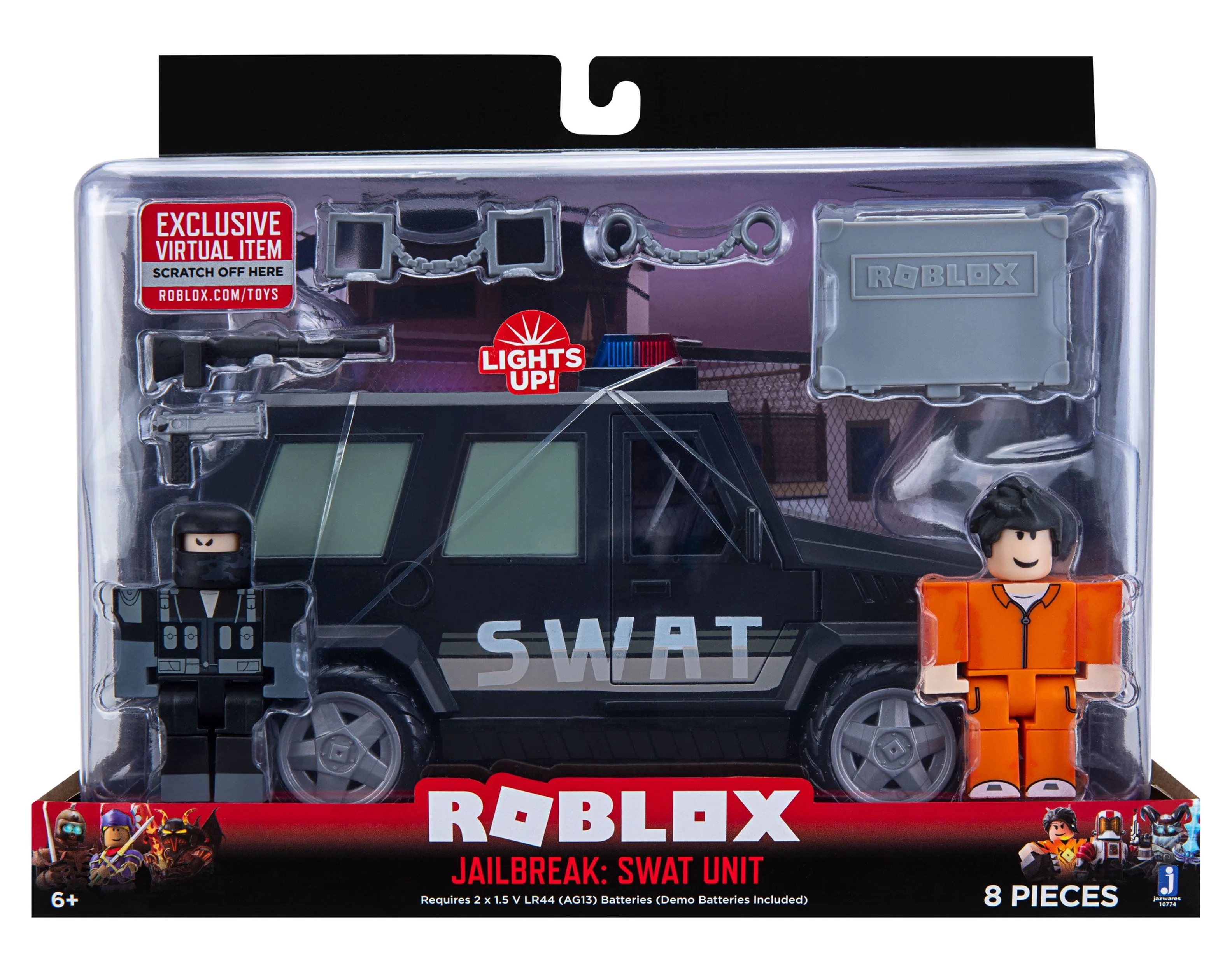 Roblox Action Collection - Jailbreak: SWAT Unit Vehicle [Includes Exclusive Virtual Item]