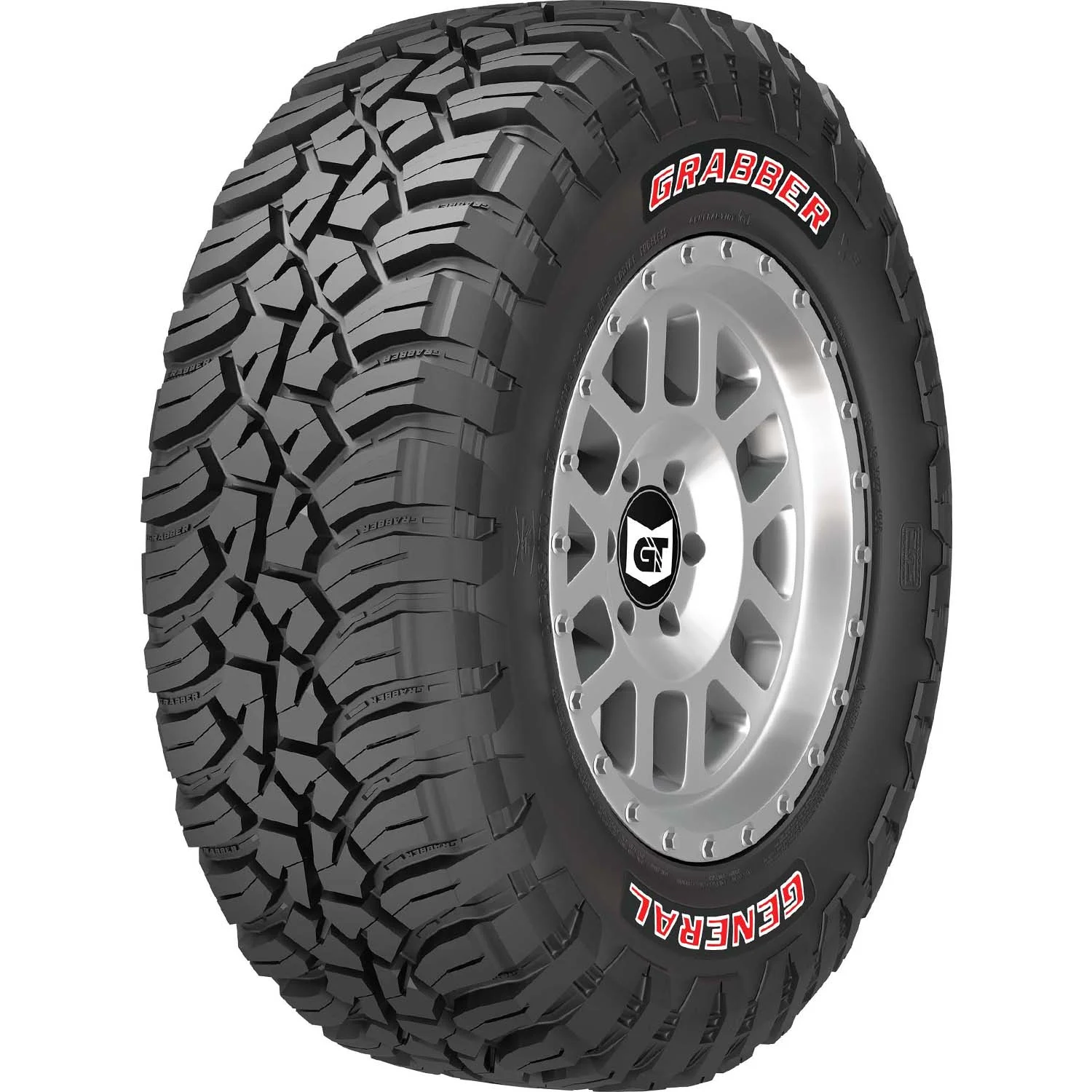 Set of 4 General Grabber X3 LT265/70R17 121/118Q E Tires