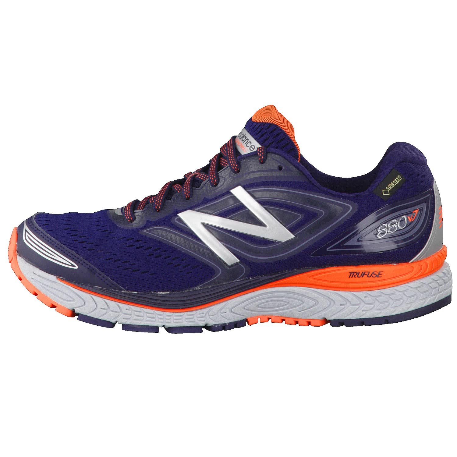 New Balance Men's M880BX7, Navy/Orang, 10.5 D US