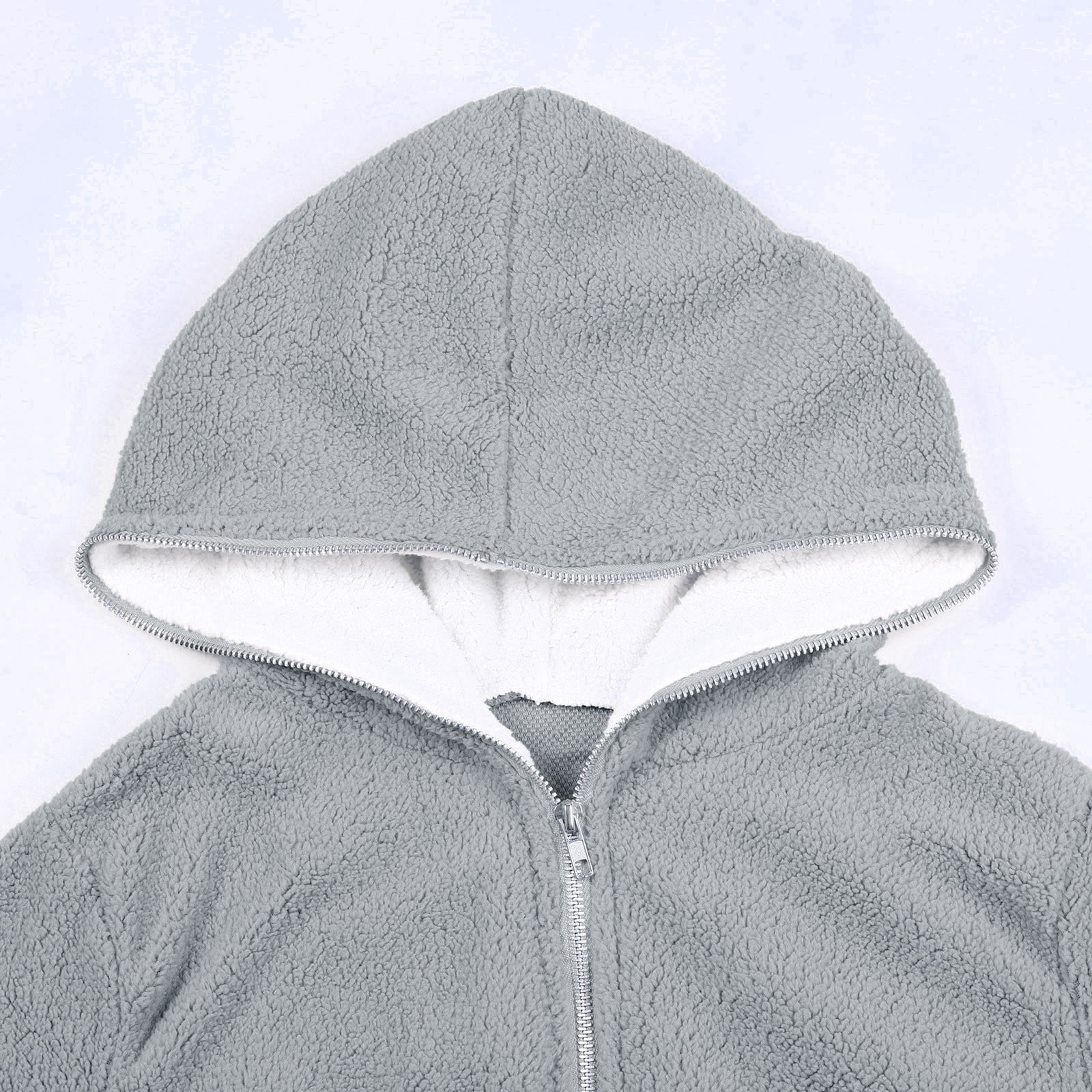 PMUYBHF Waterproof Jackets for Women Lightweight Womens Solid Oversized Zip down Hooded Coat Cardigans Outwear With Pocket Hiking Jacket Women Blazer Jackets for Women Plus Size 3X