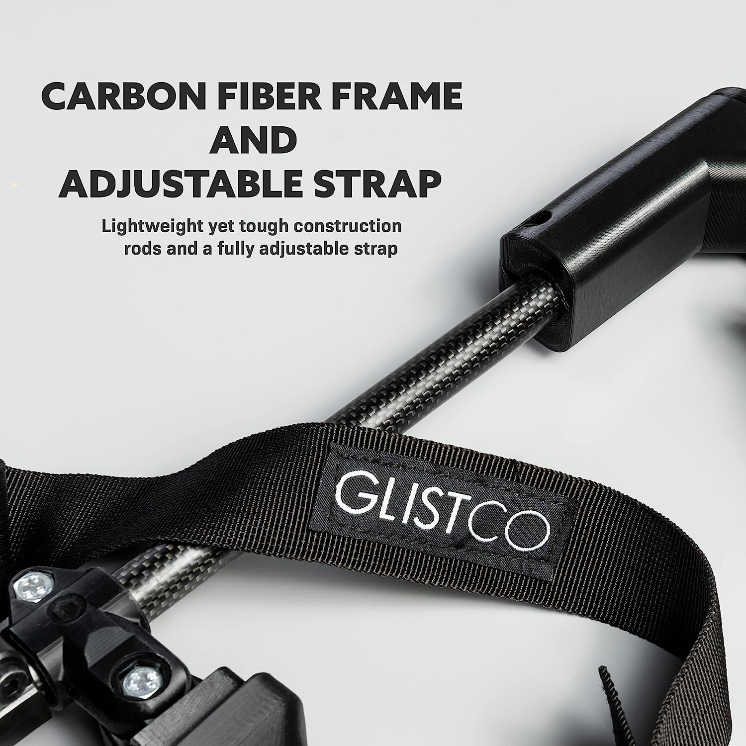 Magni Stock + - VR Accessory Carbon Fiber Controller Stock Rifle Adapter compatible with Quest,Quest 2,Quest Pro, Rift S, Black