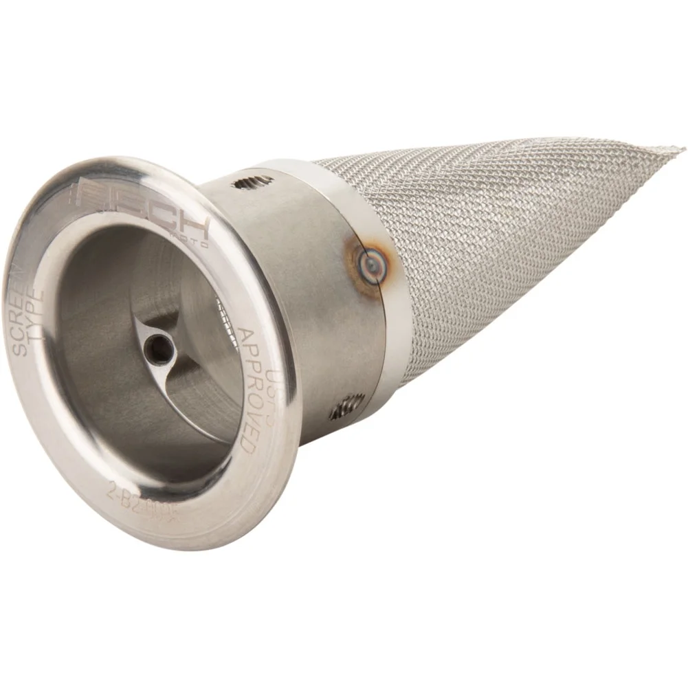 Fisch Moto Spark Arrestor USFS Approved & Wash Plug Kit 35 (35.5mm-40.4mm / 1.398