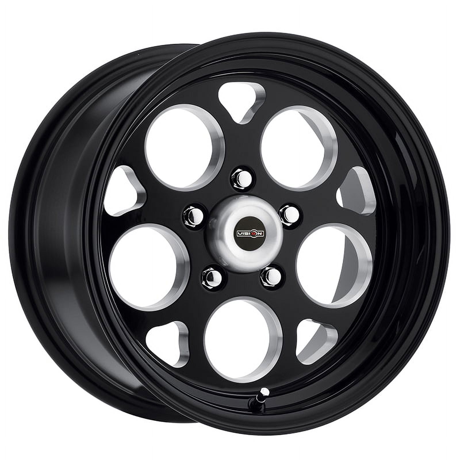 Vision Sport Mag 15x8 5x120.7 27et Gloss Black With Milled Windows Wheel