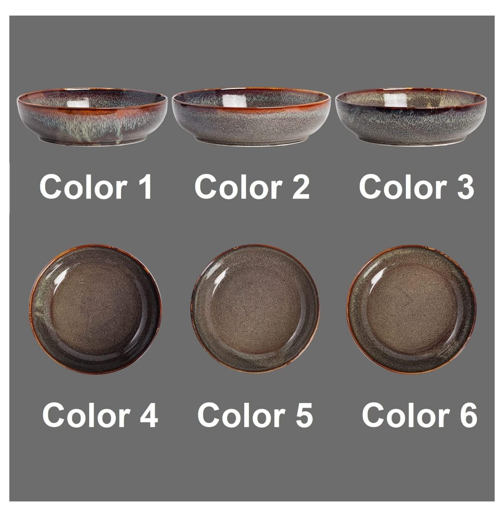 30oz Pasta bowls set - 8